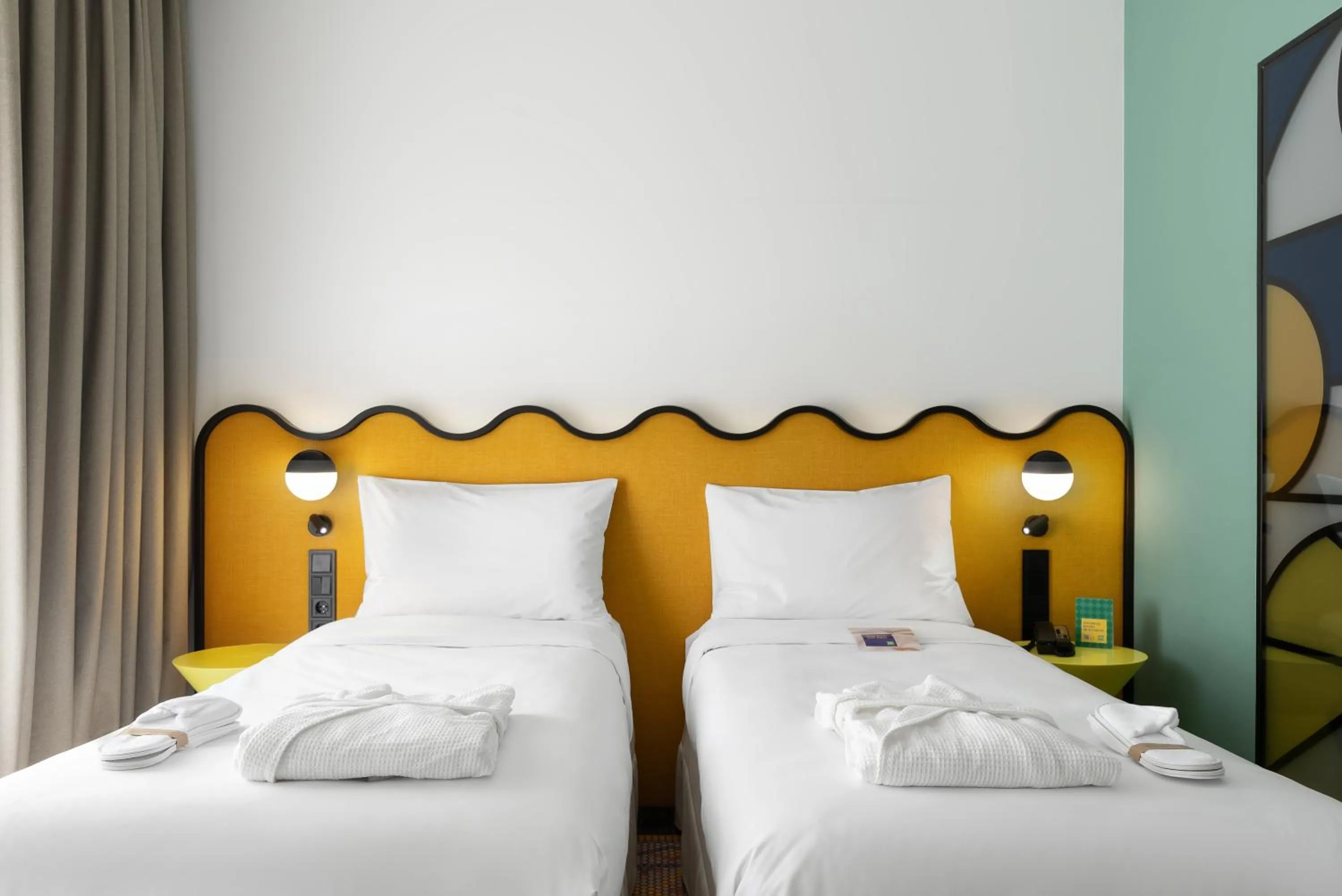 Bedroom, Bed in ibis Styles Old Tbilisi