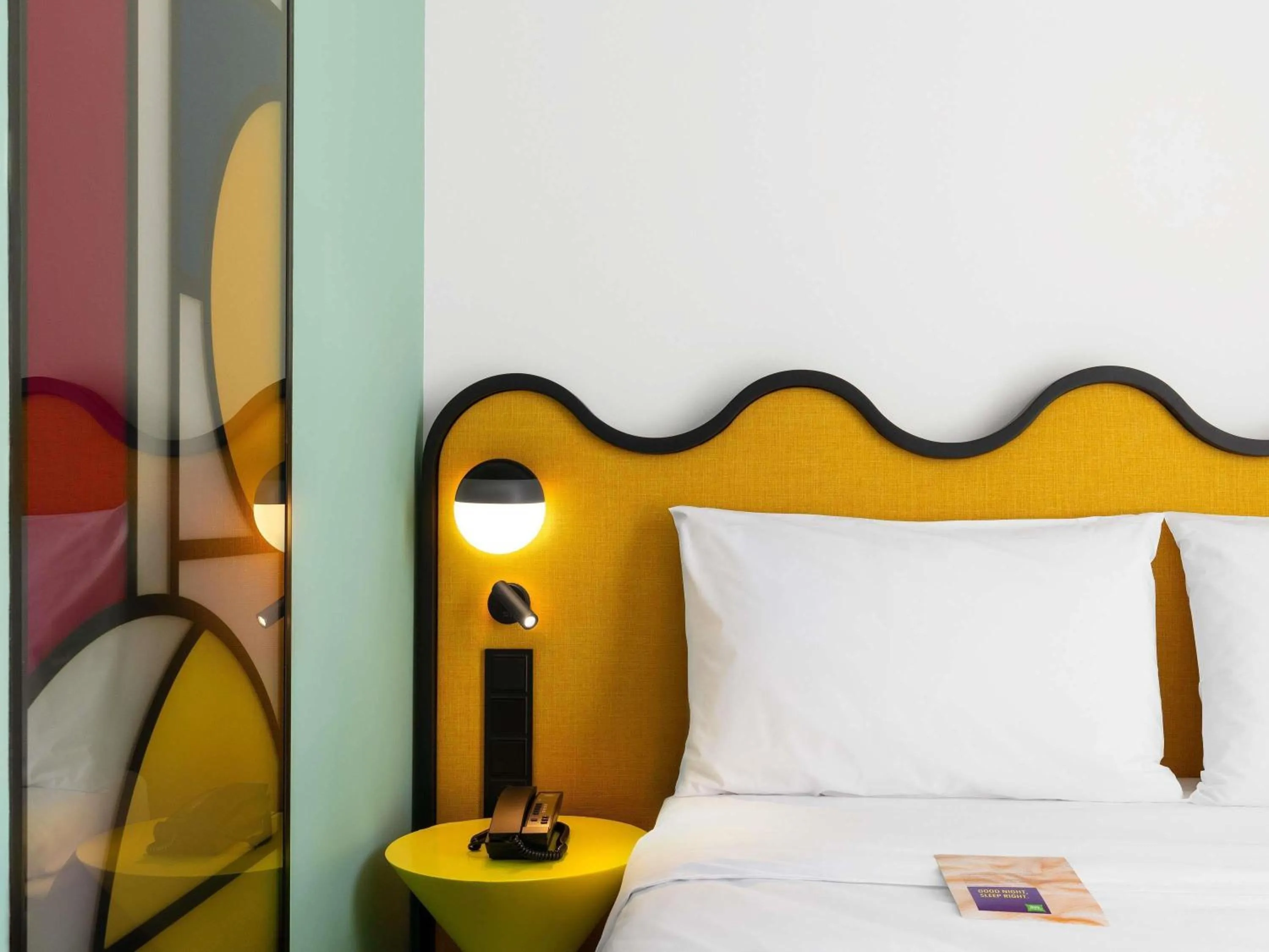 Bedroom, Bed in ibis Styles Old Tbilisi