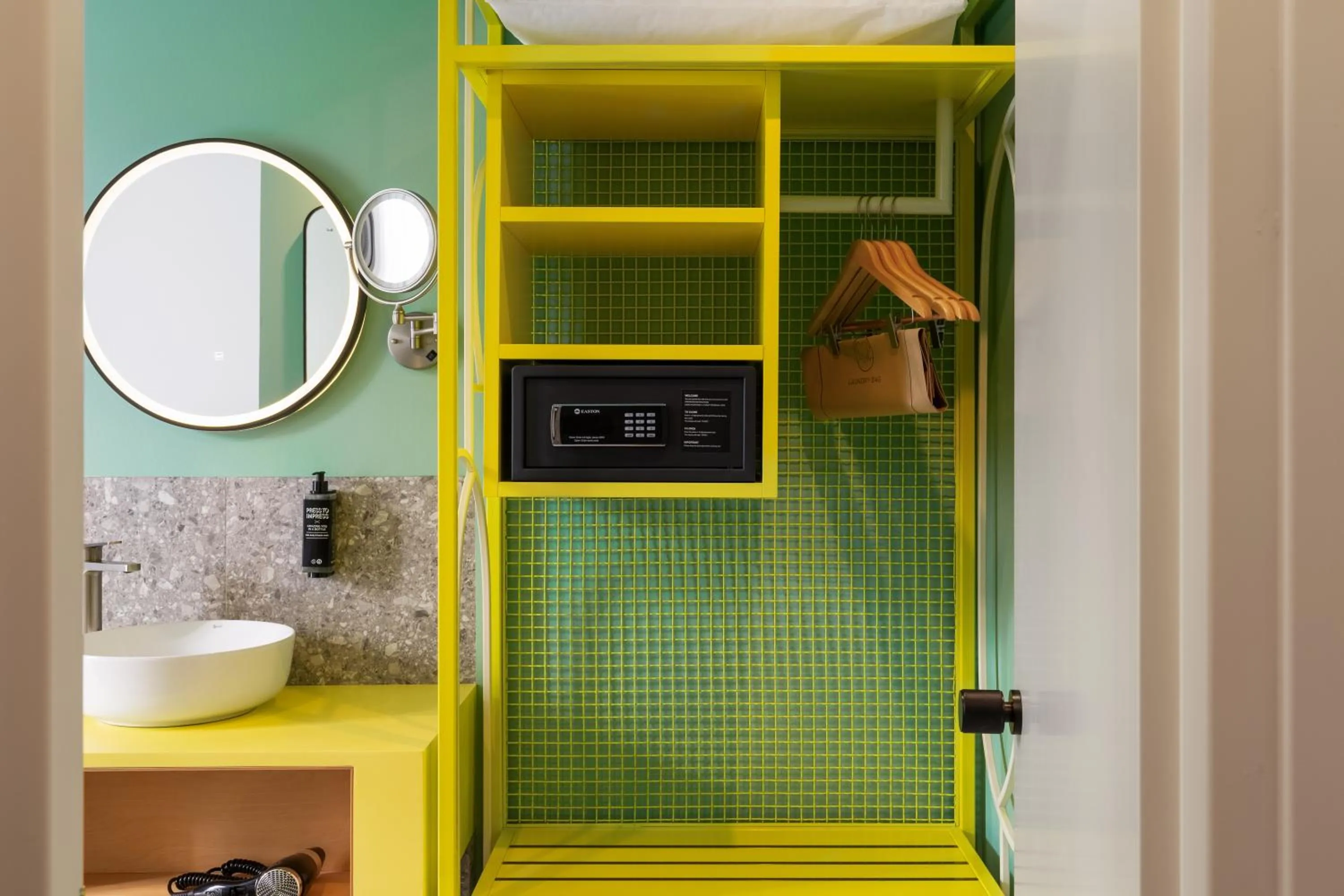 wardrobe in ibis Styles Old Tbilisi