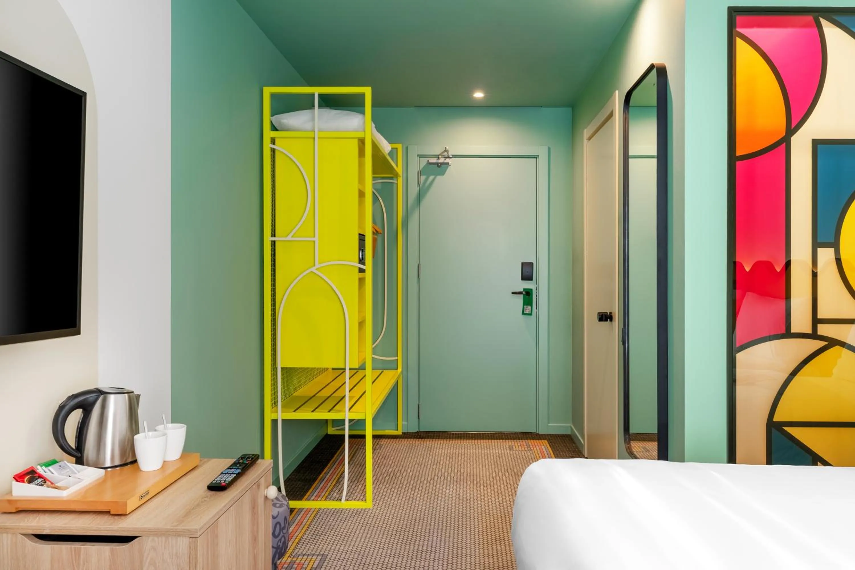 wardrobe in ibis Styles Old Tbilisi