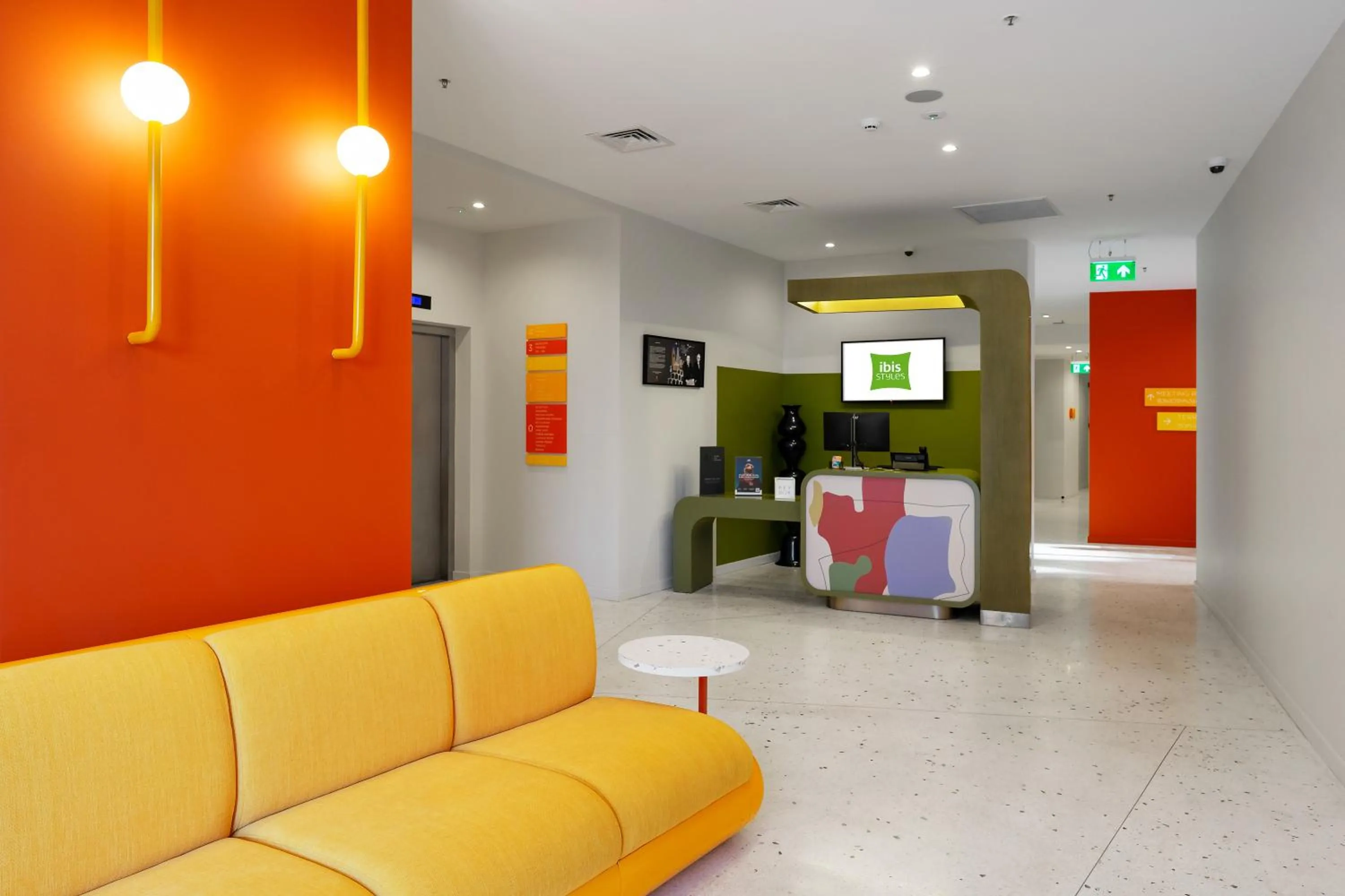 Lobby or reception in ibis Styles Old Tbilisi