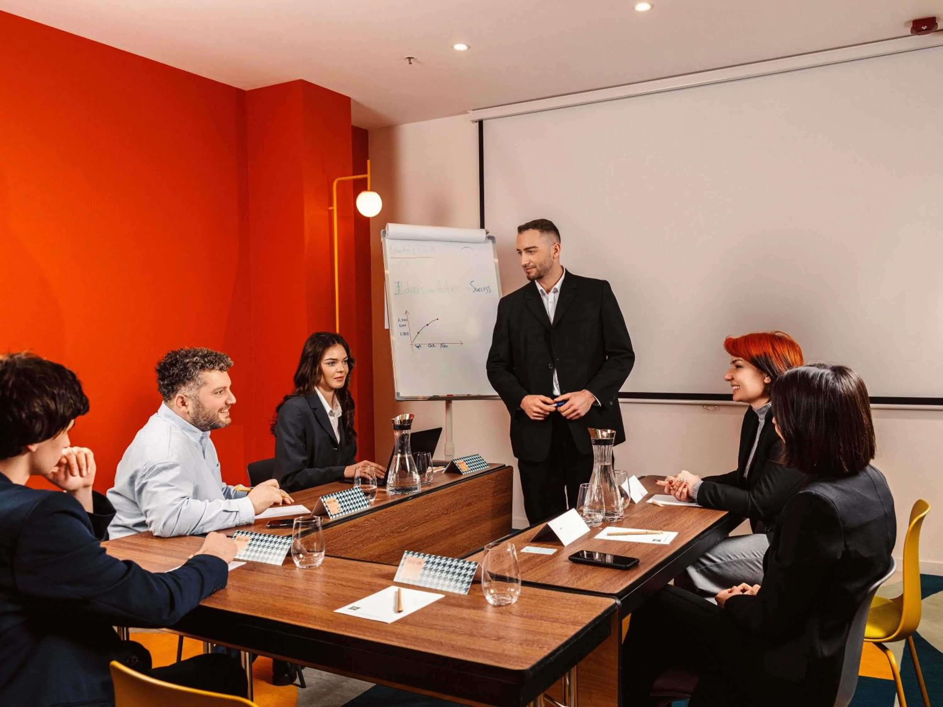 Meeting/conference room in ibis Styles Old Tbilisi