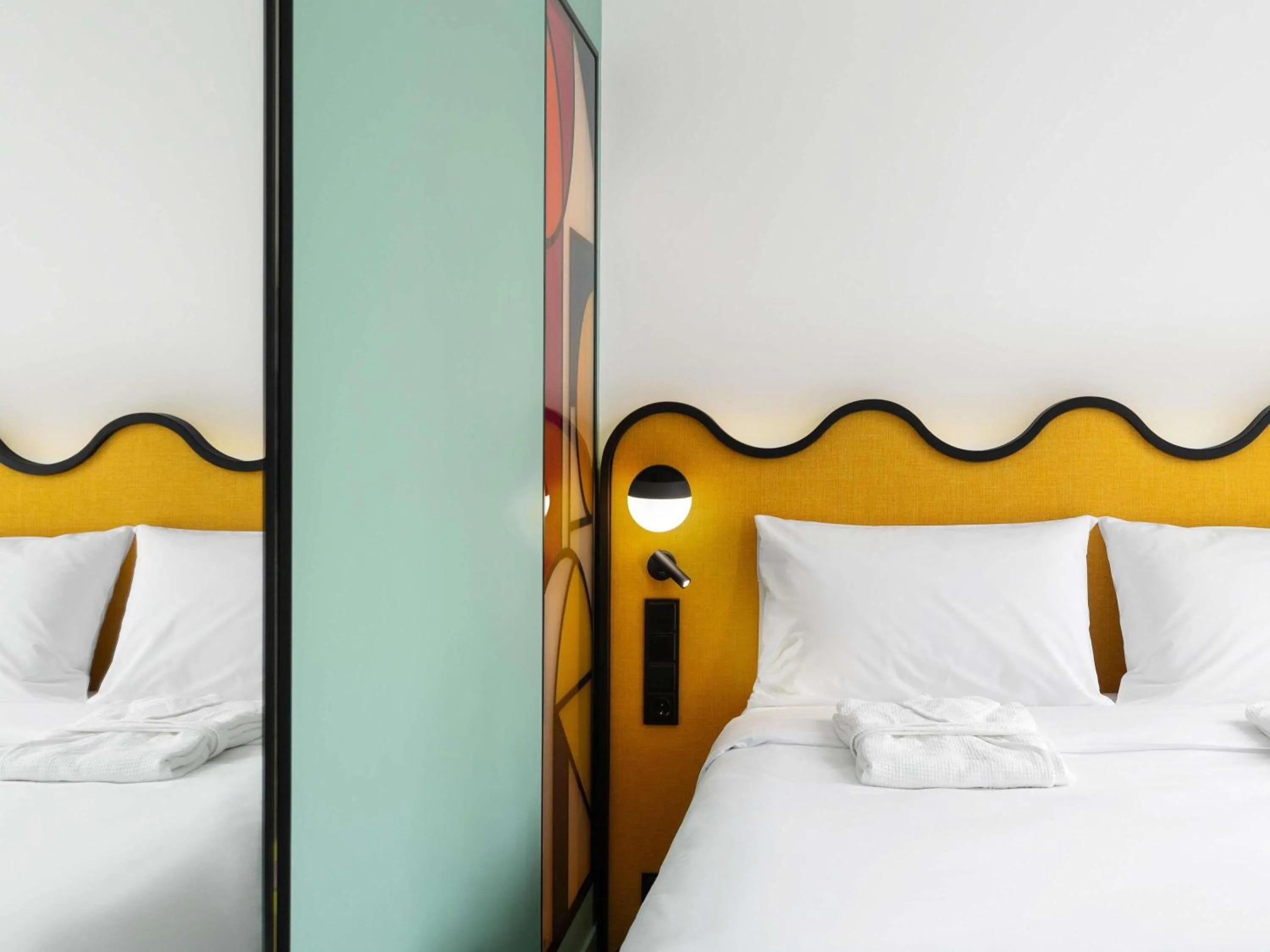 Bedroom, Bed in ibis Styles Old Tbilisi