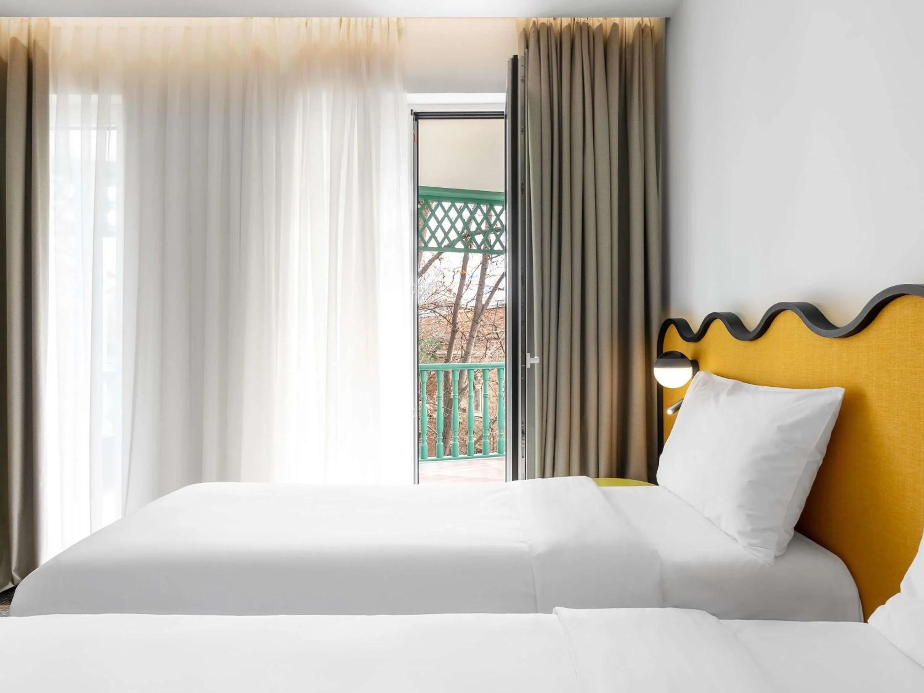 Bedroom, Bed in ibis Styles Old Tbilisi