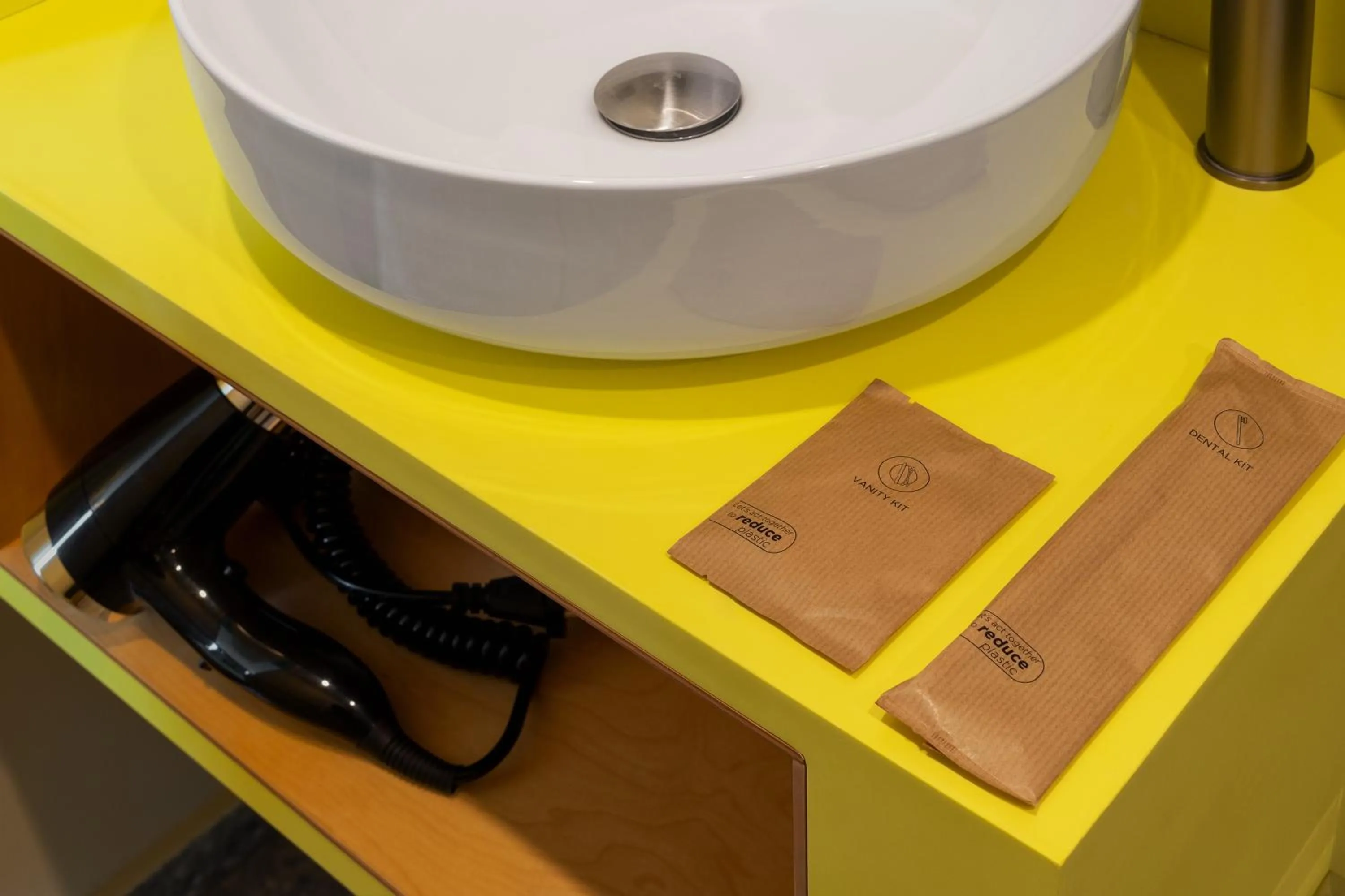 Bathroom in ibis Styles Old Tbilisi