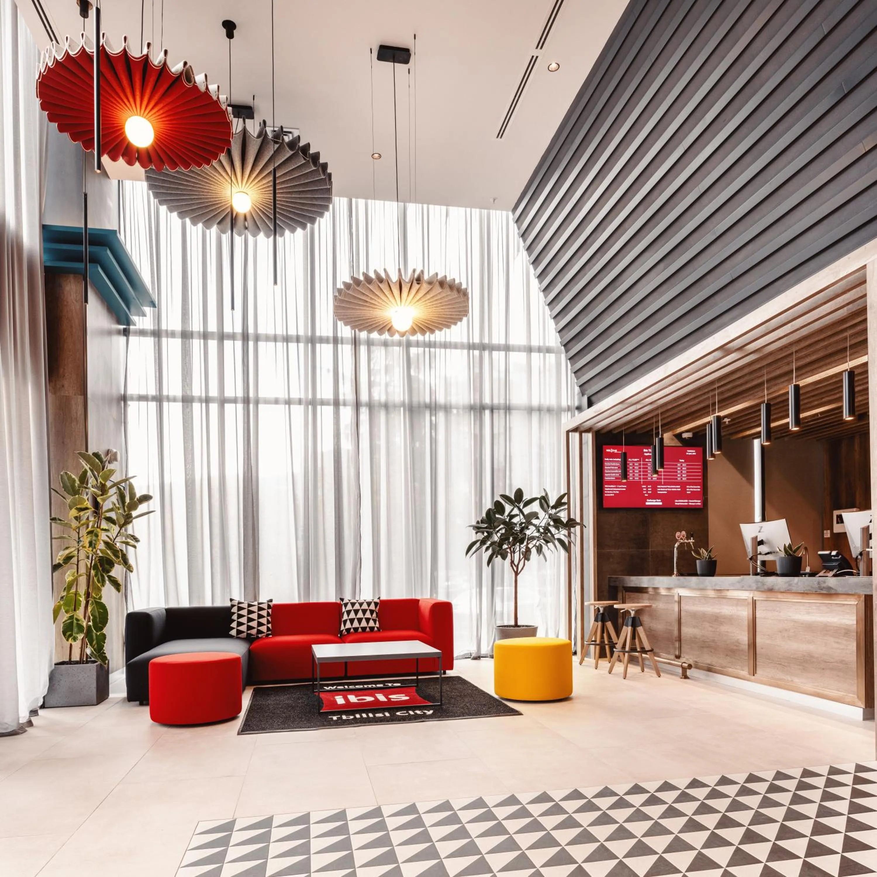 Lobby or reception in ibis Tbilisi City