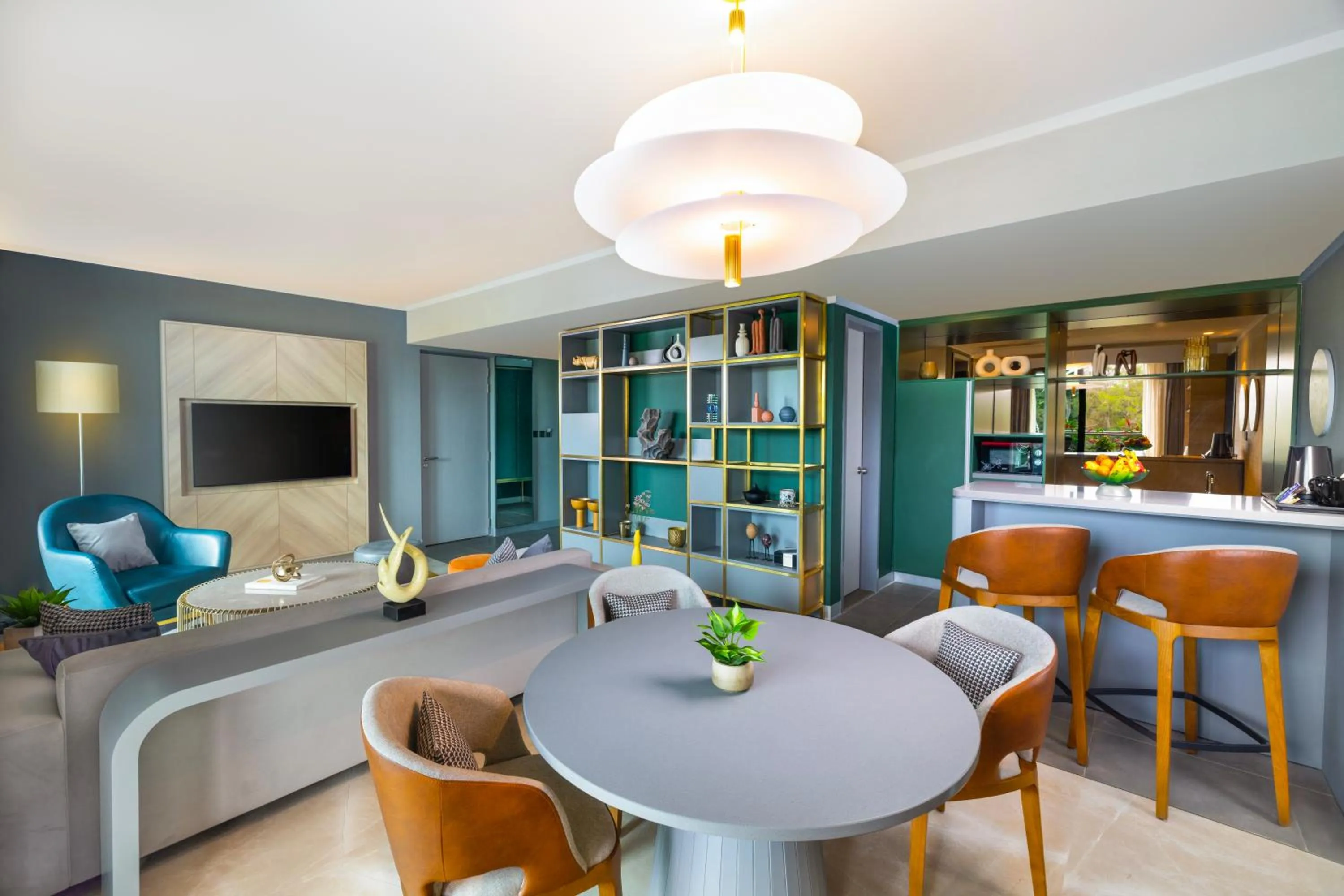 Living room in ibis Styles Mysuru