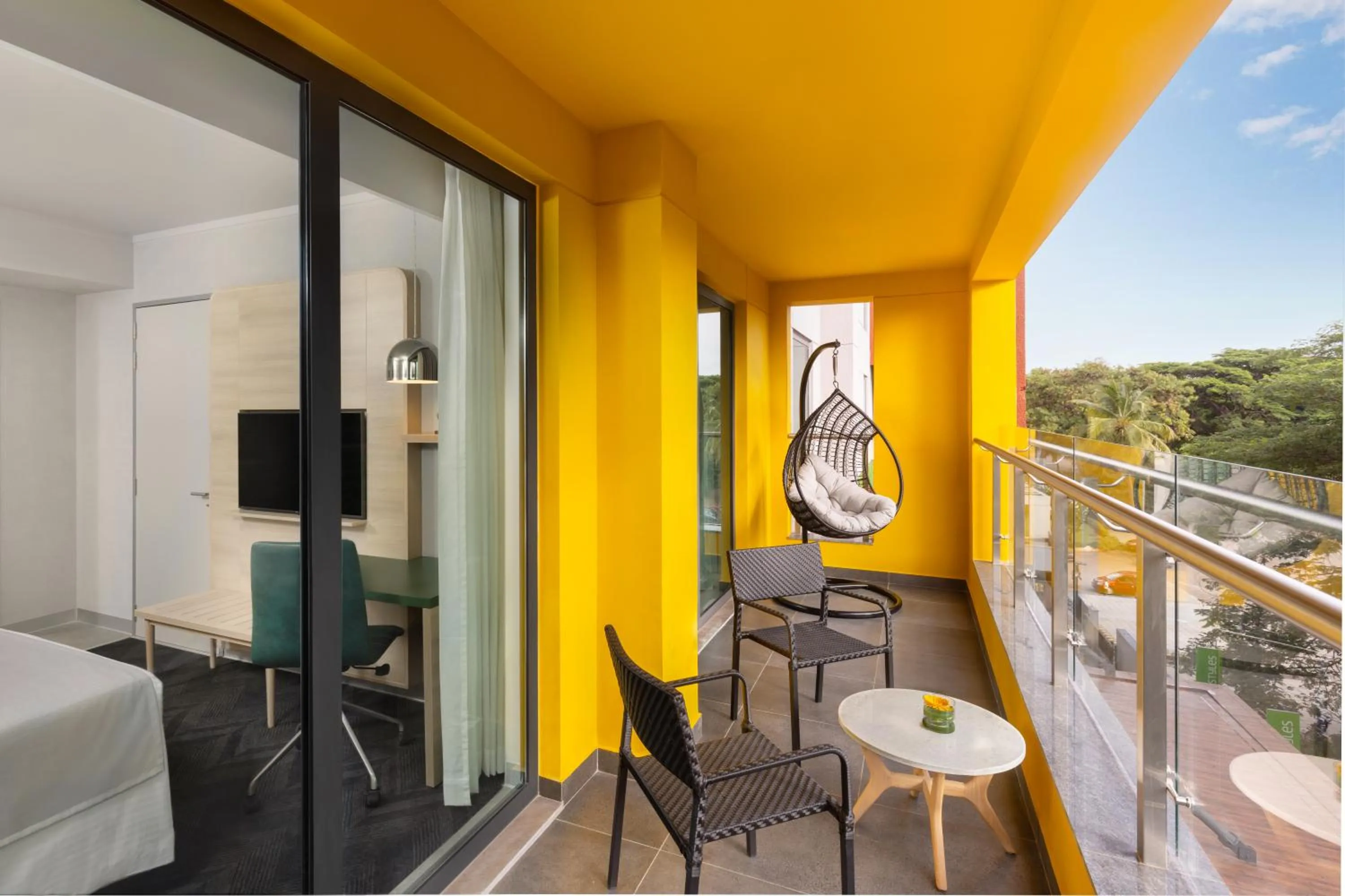 Balcony/Terrace in ibis Styles Mysuru