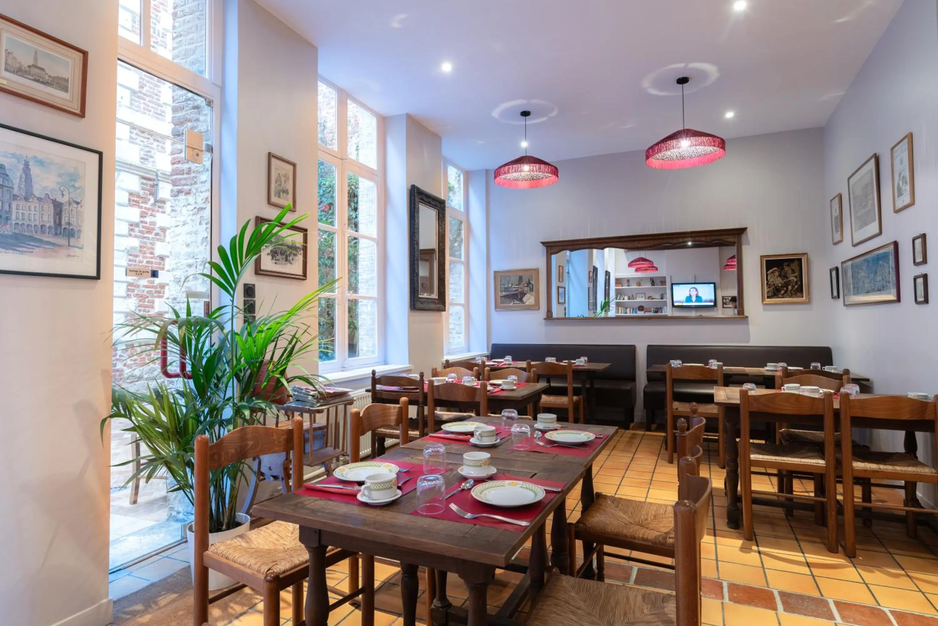 Breakfast in Hôtel Les Trois Luppars