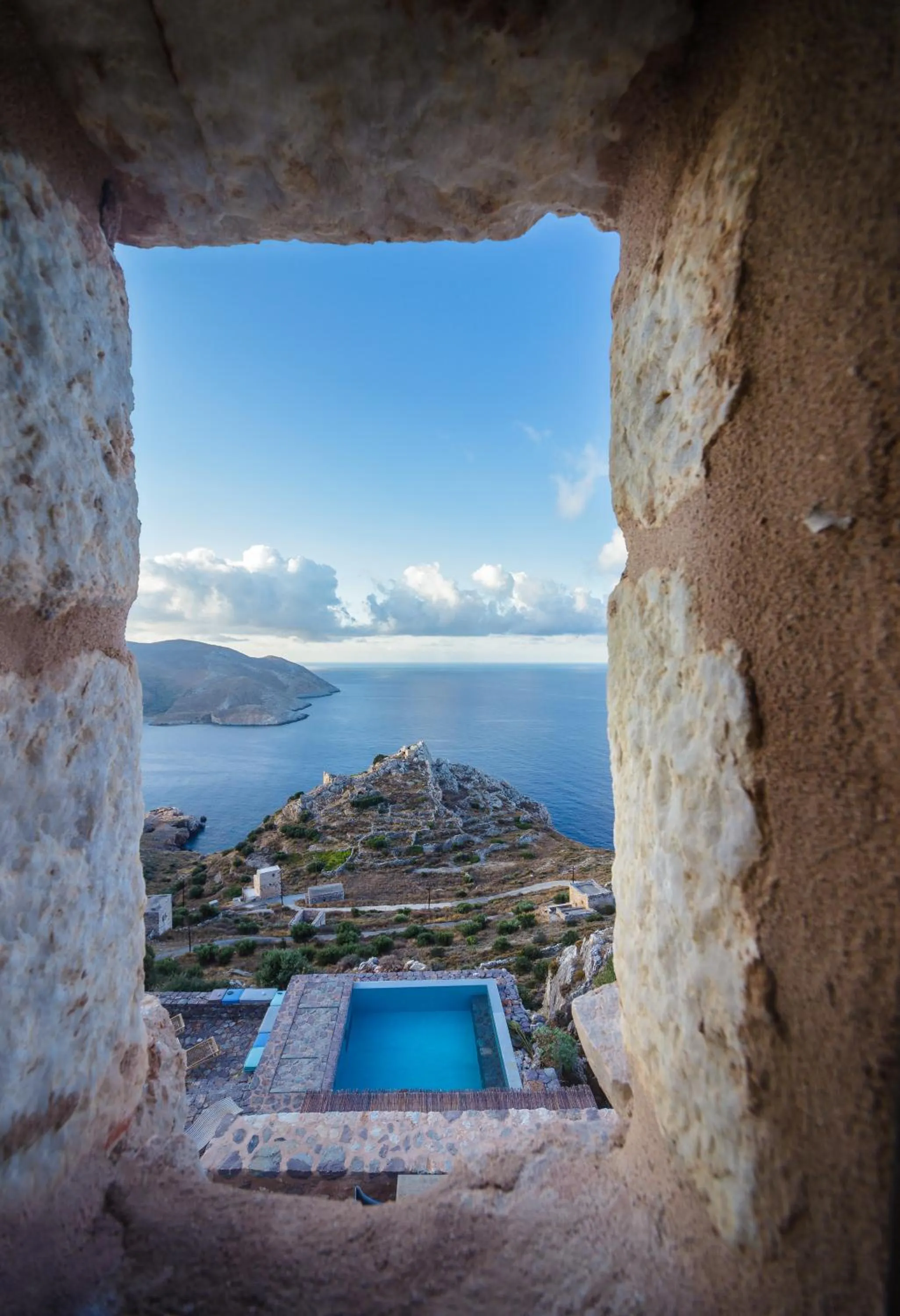 Sea view in Tainaron Blue Retreat