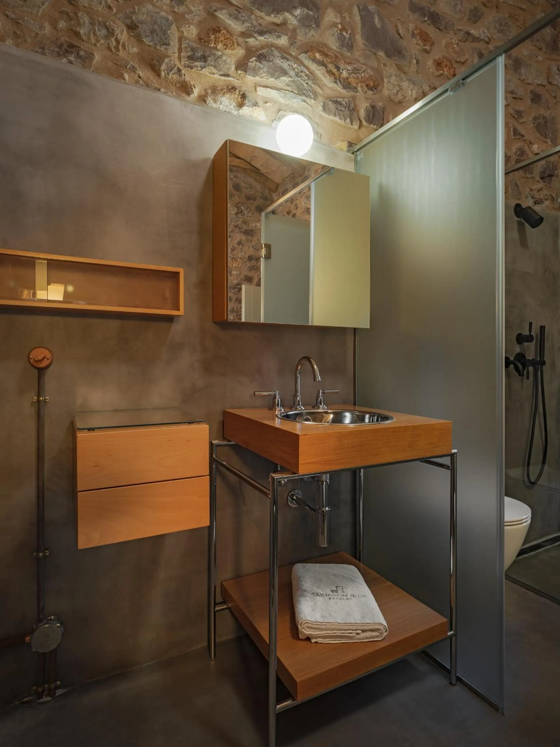 Bedroom in Tainaron Blue Retreat