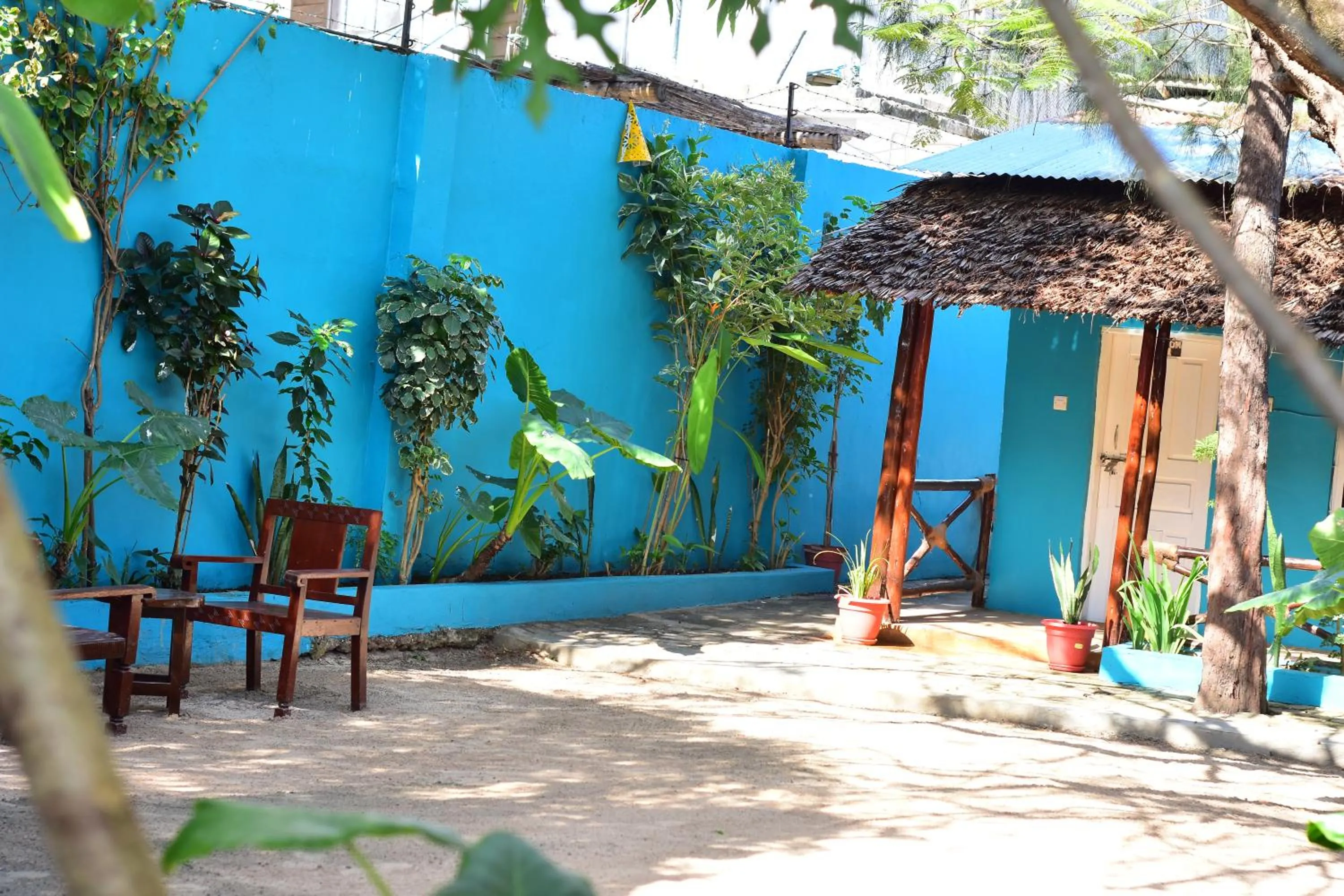 Patio in La Neisha Hotel Nungwi