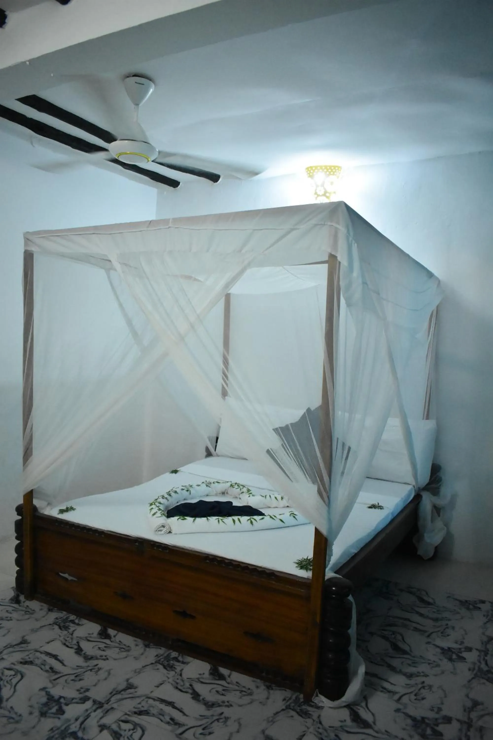 Bed in La Neisha Hotel Nungwi