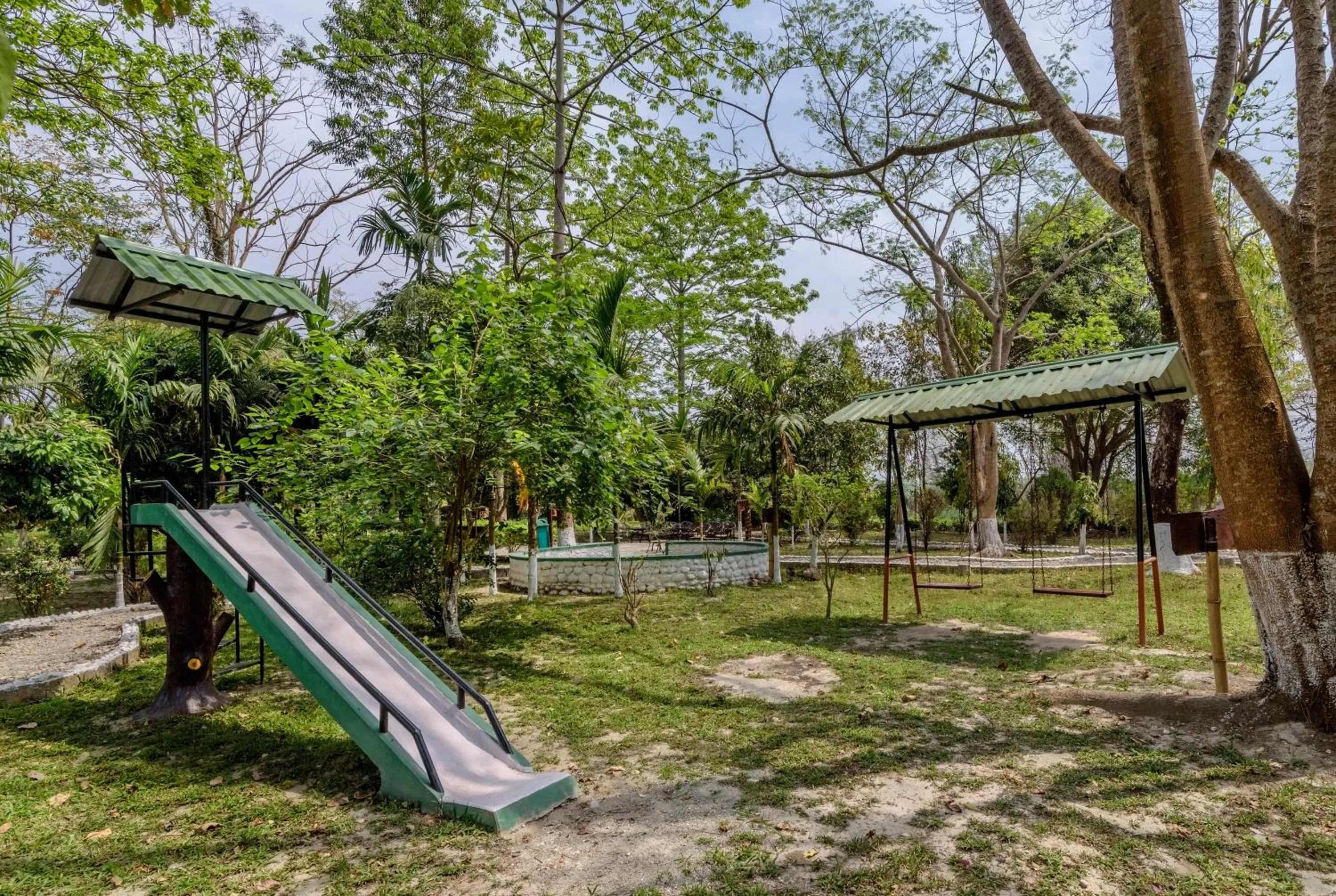 Garden in The Riverwood Forest Retreat Dooars - fully vaccinated staff