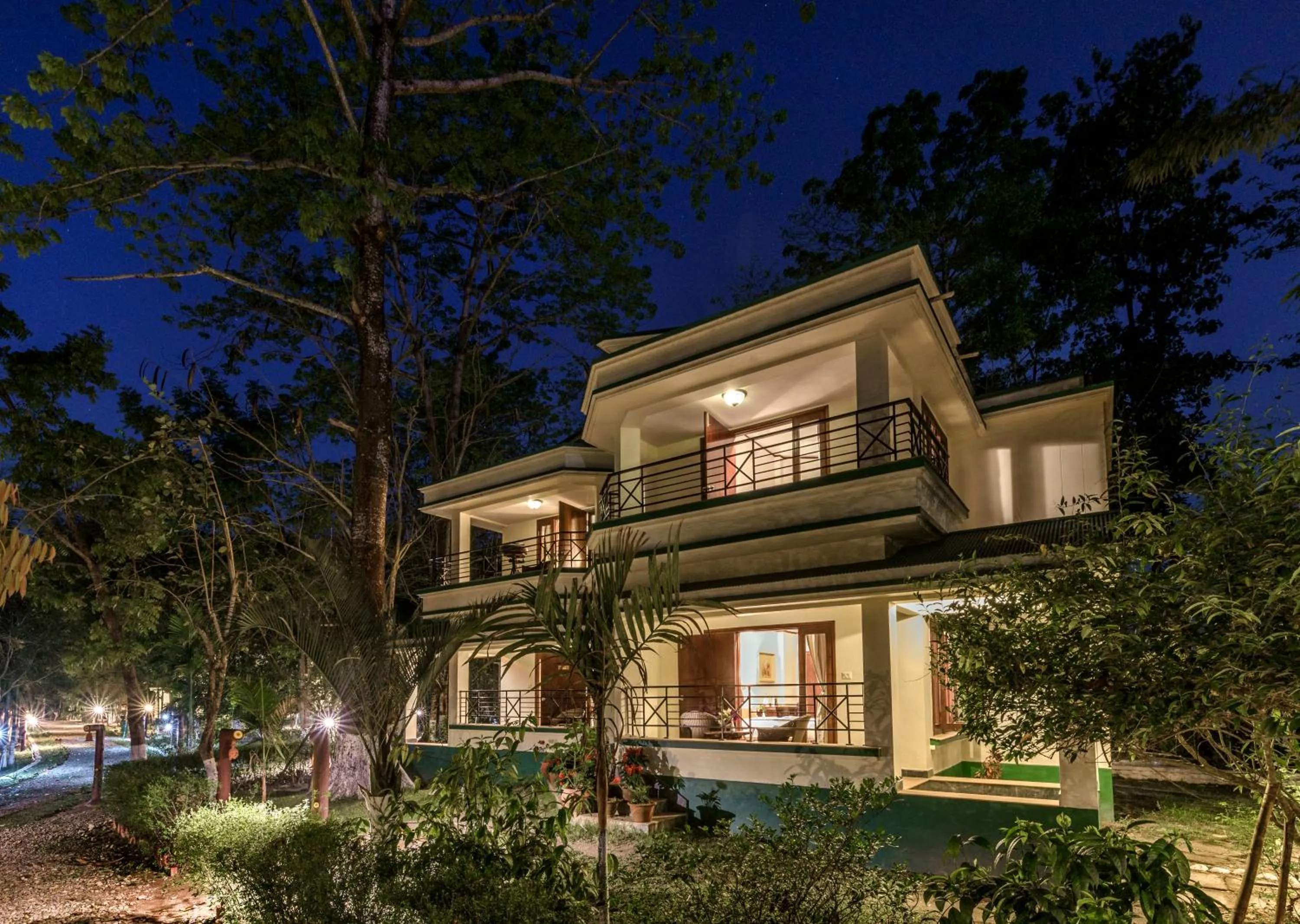 Property building in The Riverwood Forest Retreat Dooars - fully vaccinated staff