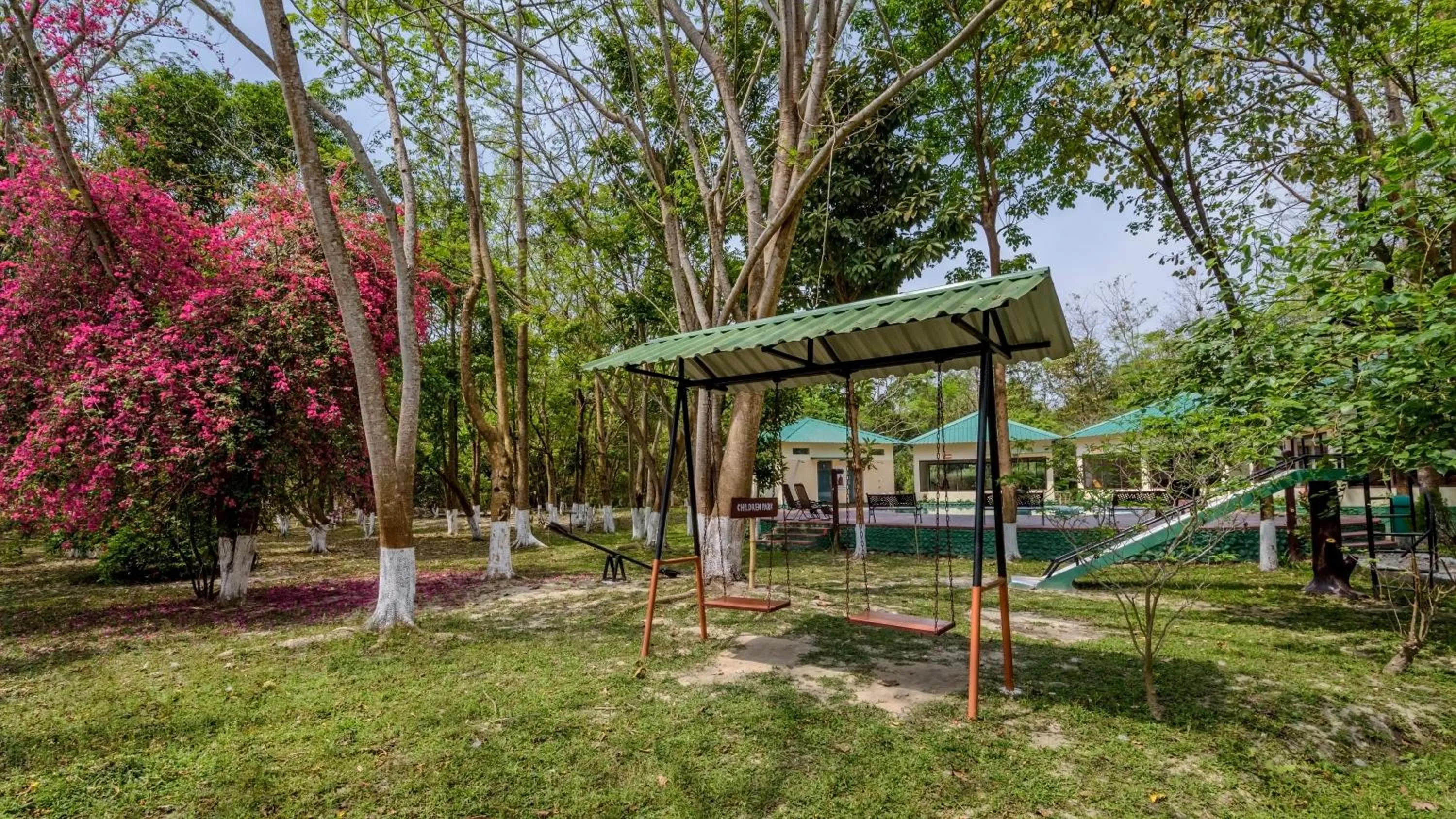 Garden in The Riverwood Forest Retreat Dooars - fully vaccinated staff