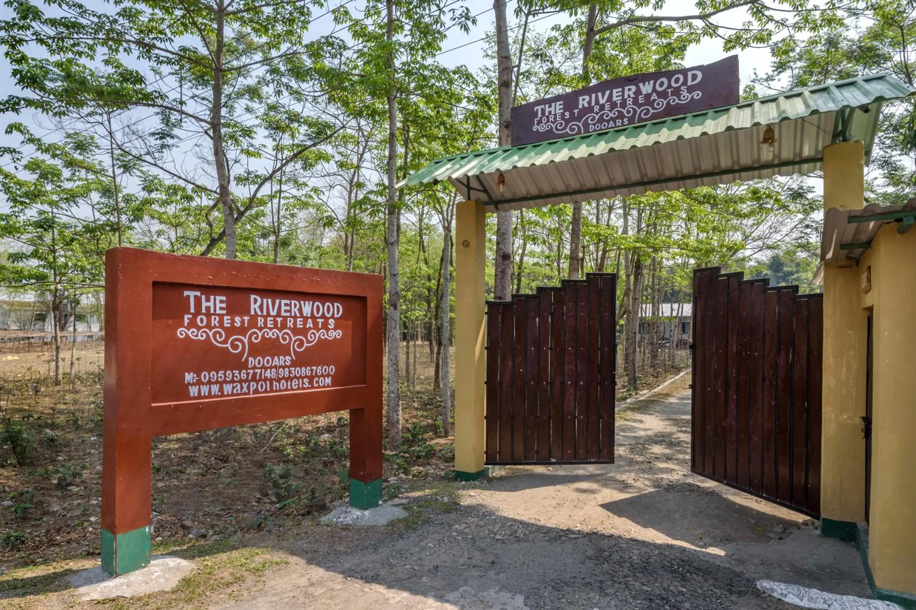 Facade/entrance in The Riverwood Forest Retreat Dooars - fully vaccinated staff