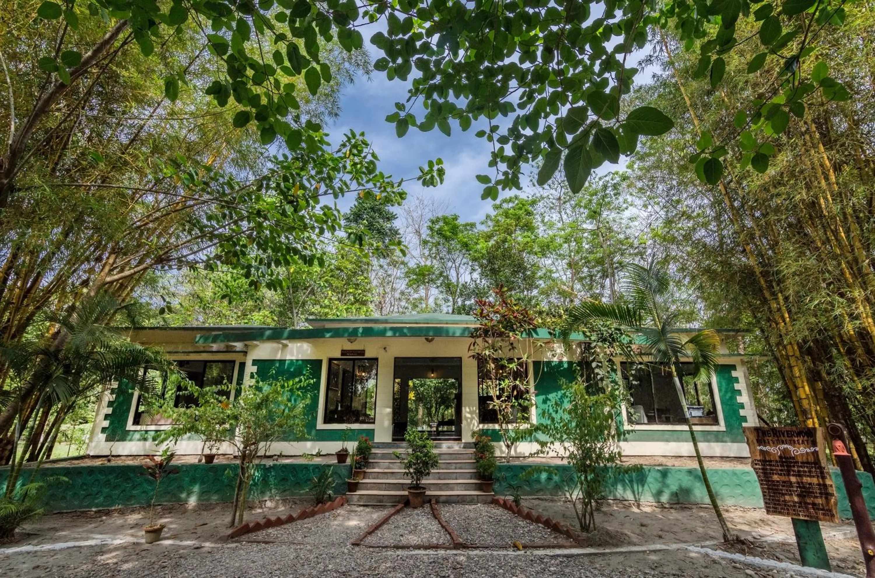 Property building in The Riverwood Forest Retreat Dooars - fully vaccinated staff