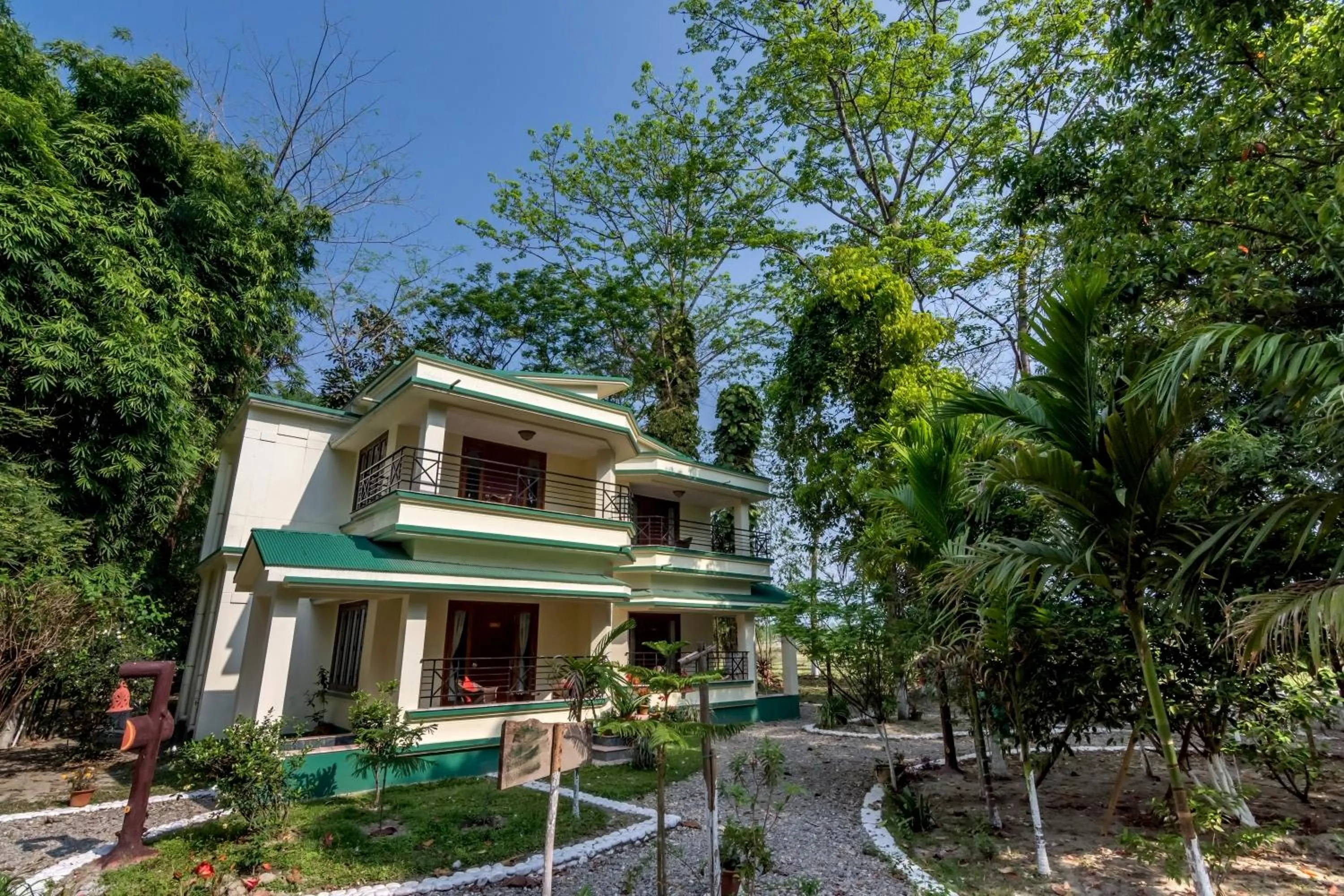 Property building in The Riverwood Forest Retreat Dooars - fully vaccinated staff