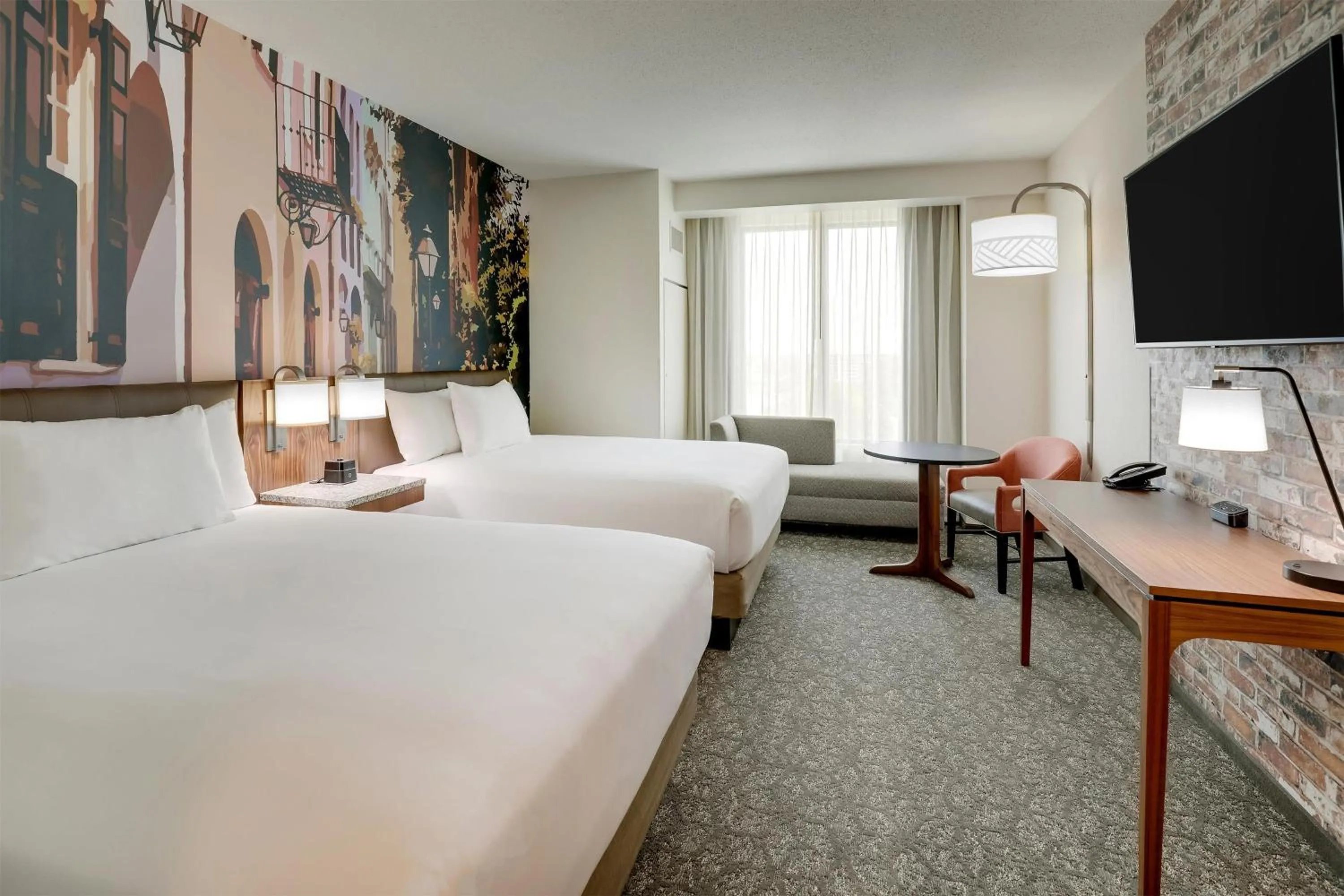 Bedroom, Bed in Drury Plaza Hotel North Charleston