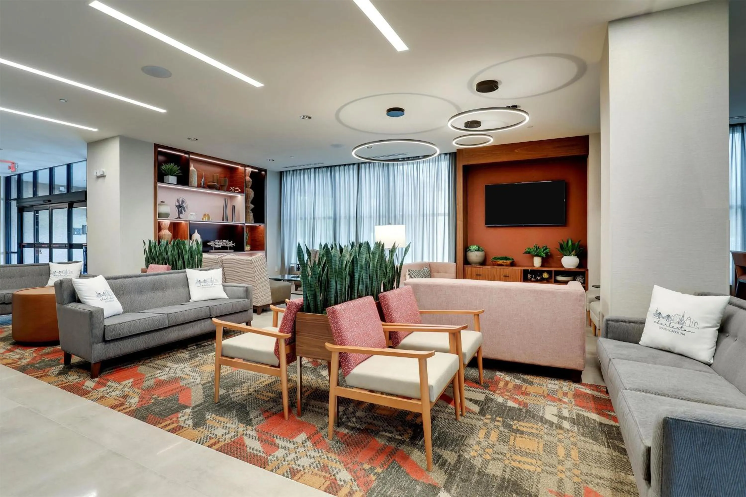 Lobby or reception in Drury Plaza Hotel North Charleston