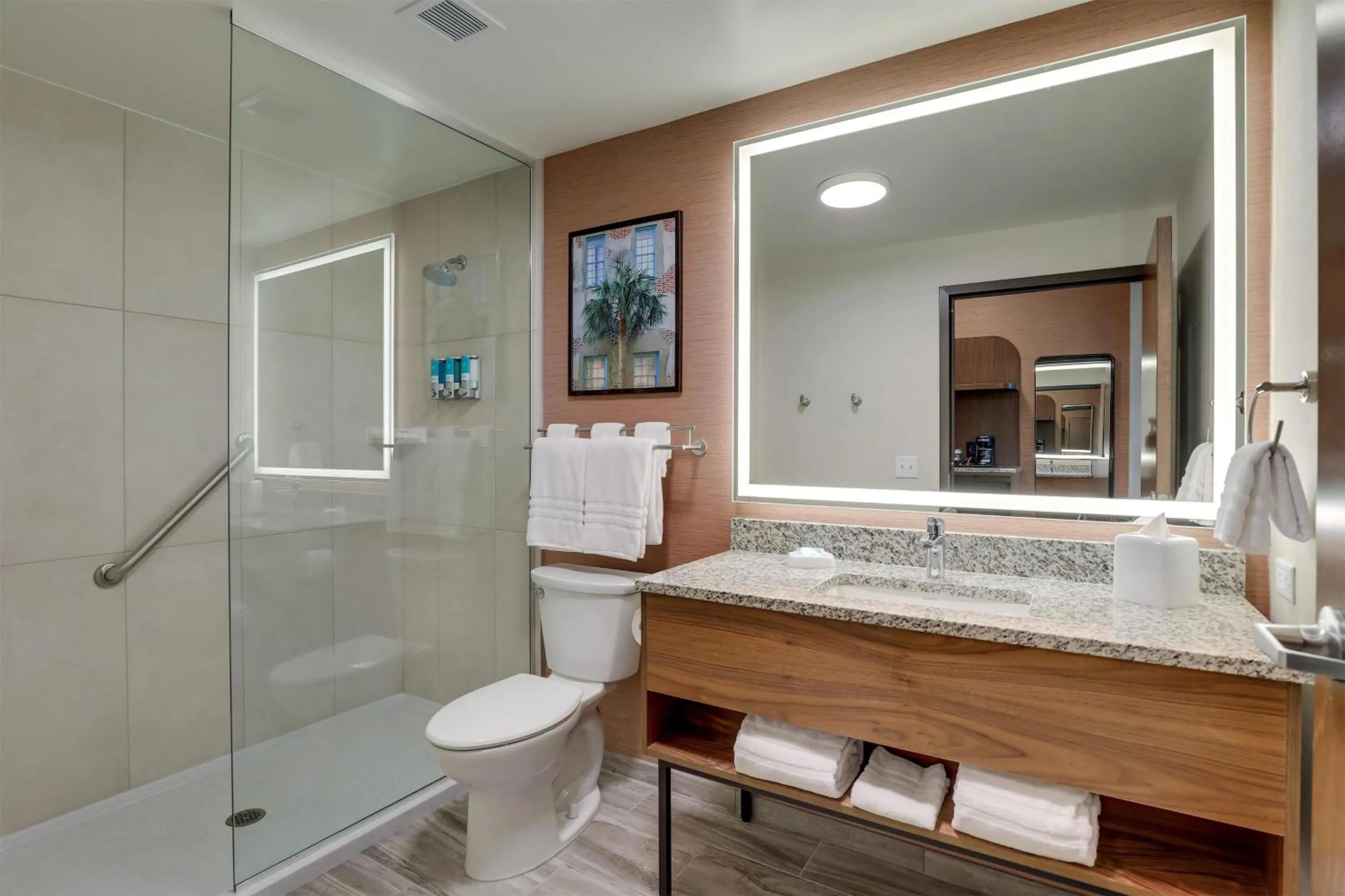 Bathroom in Drury Plaza Hotel North Charleston