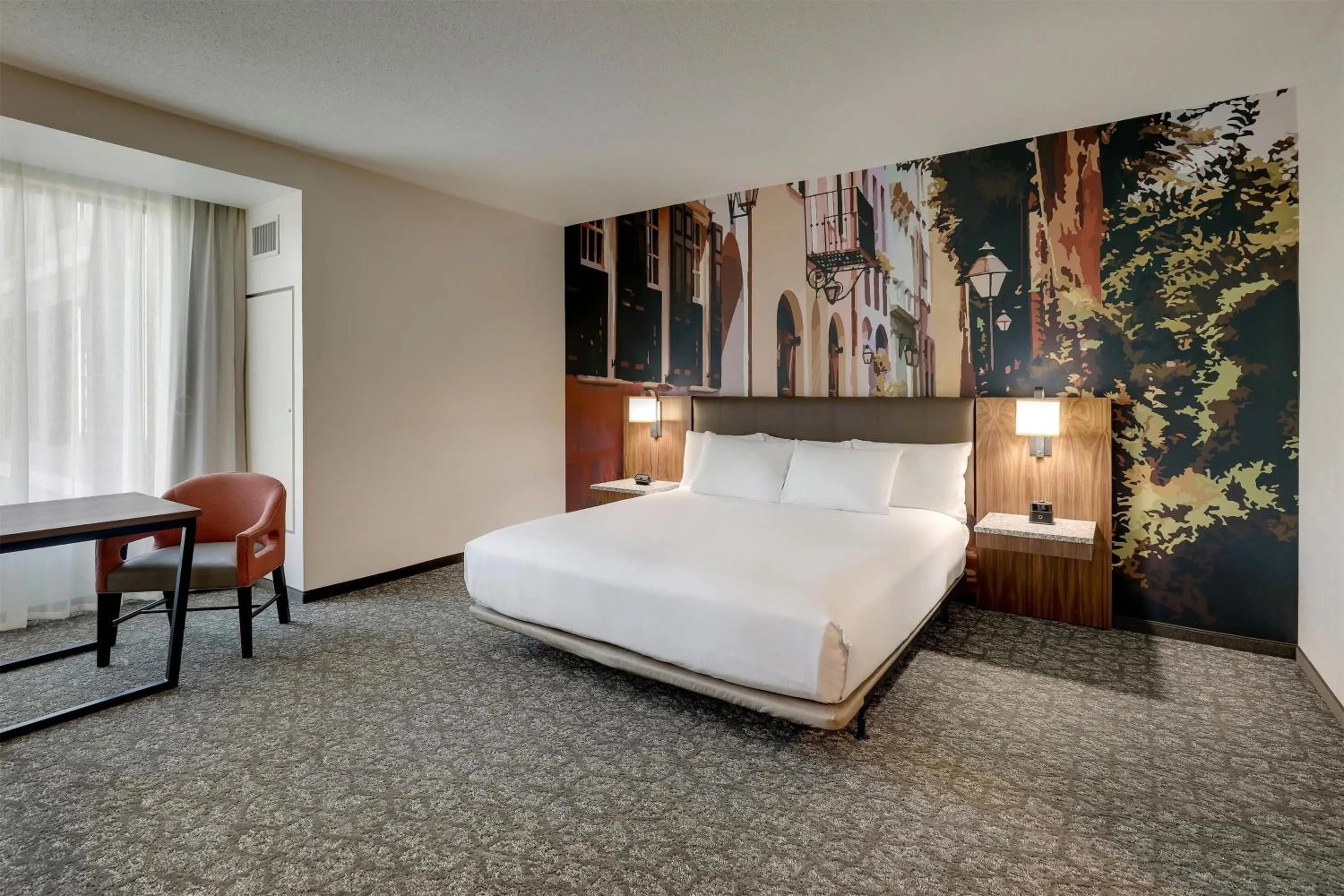 Bedroom, Bed in Drury Plaza Hotel North Charleston