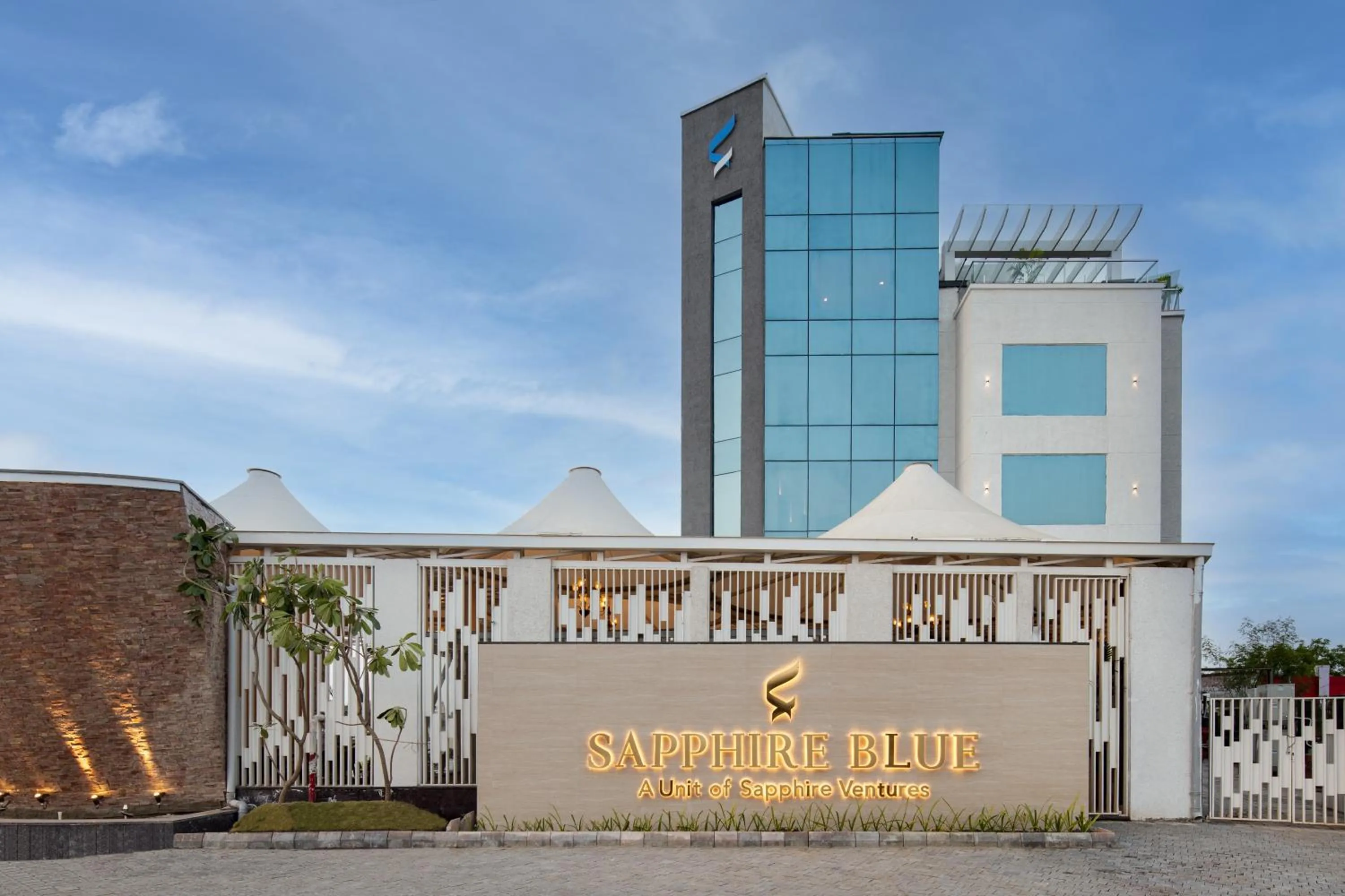 Property building in Sapphire Blue