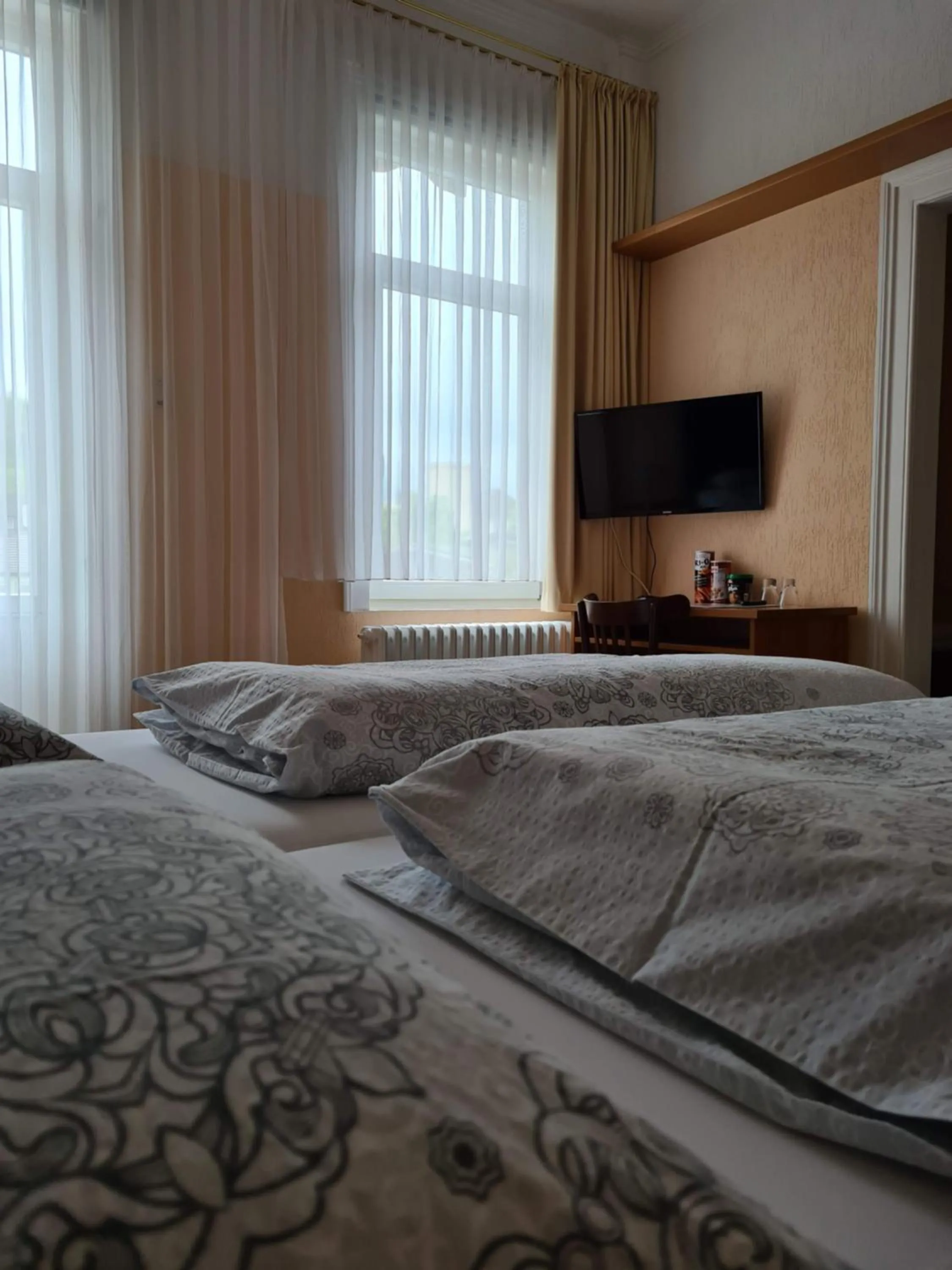 Bed in Pension Kreihe im Harz