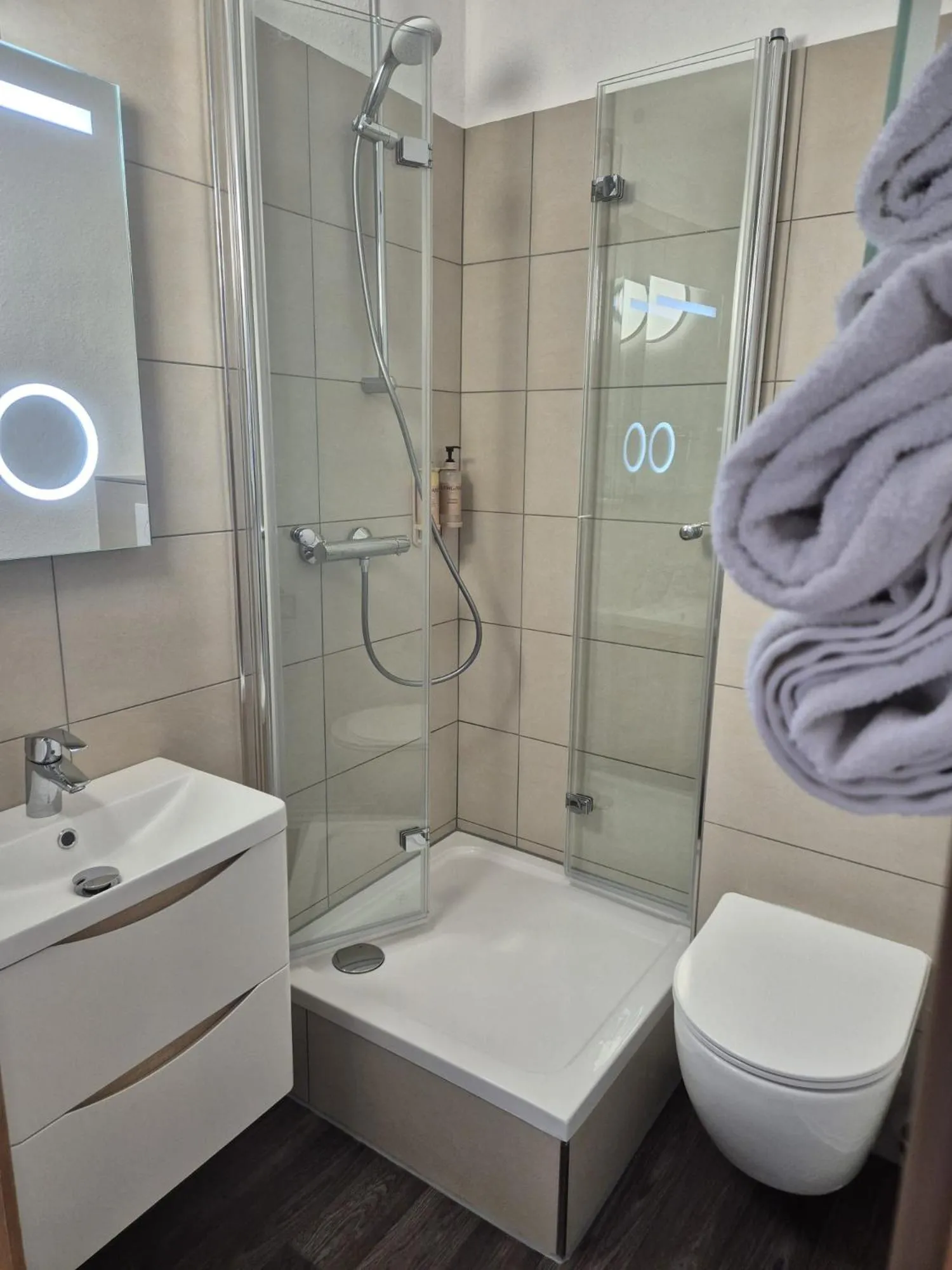 Bathroom in Pension Kreihe im Harz