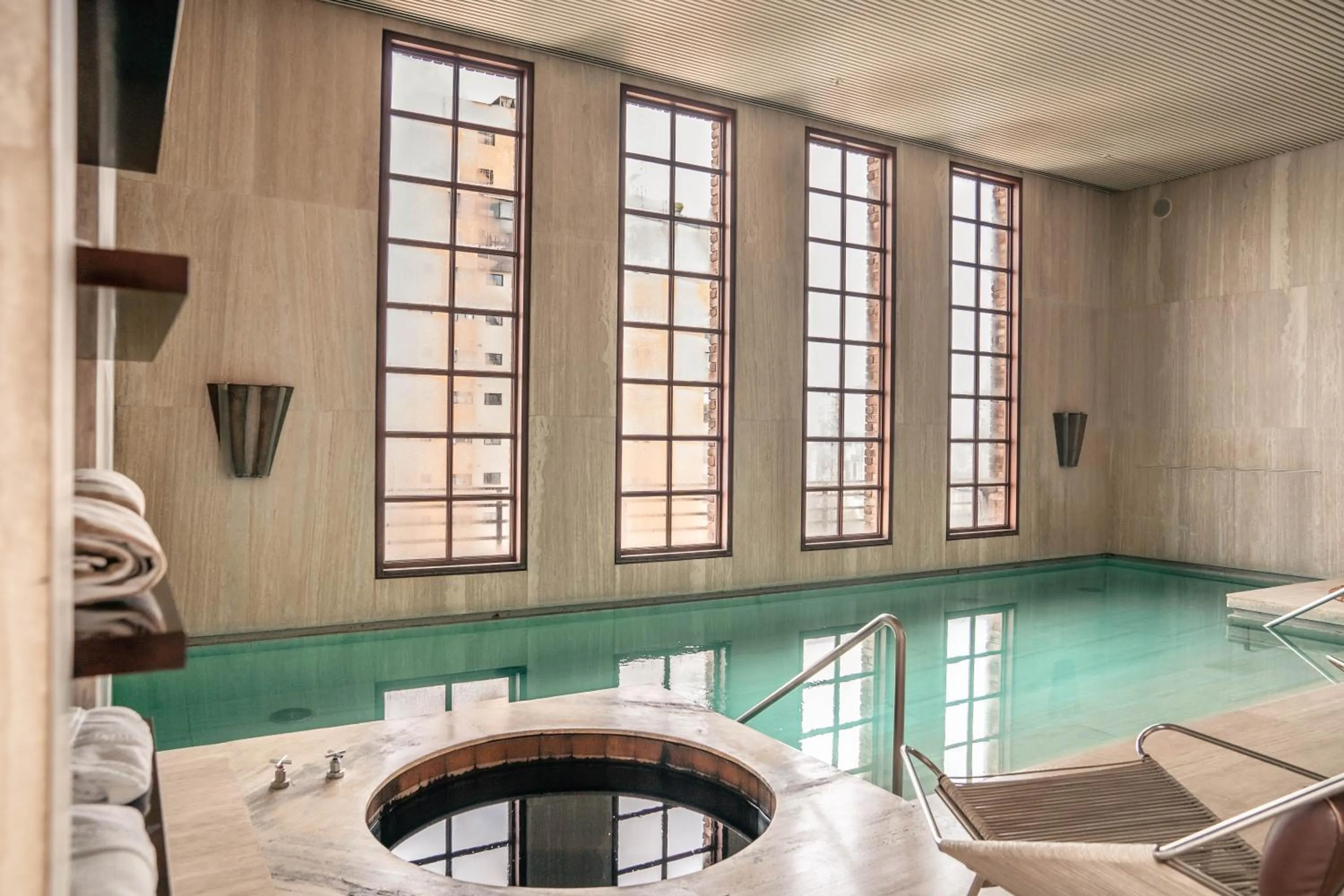 Swimming pool in Hotel Fasano Sao Paulo