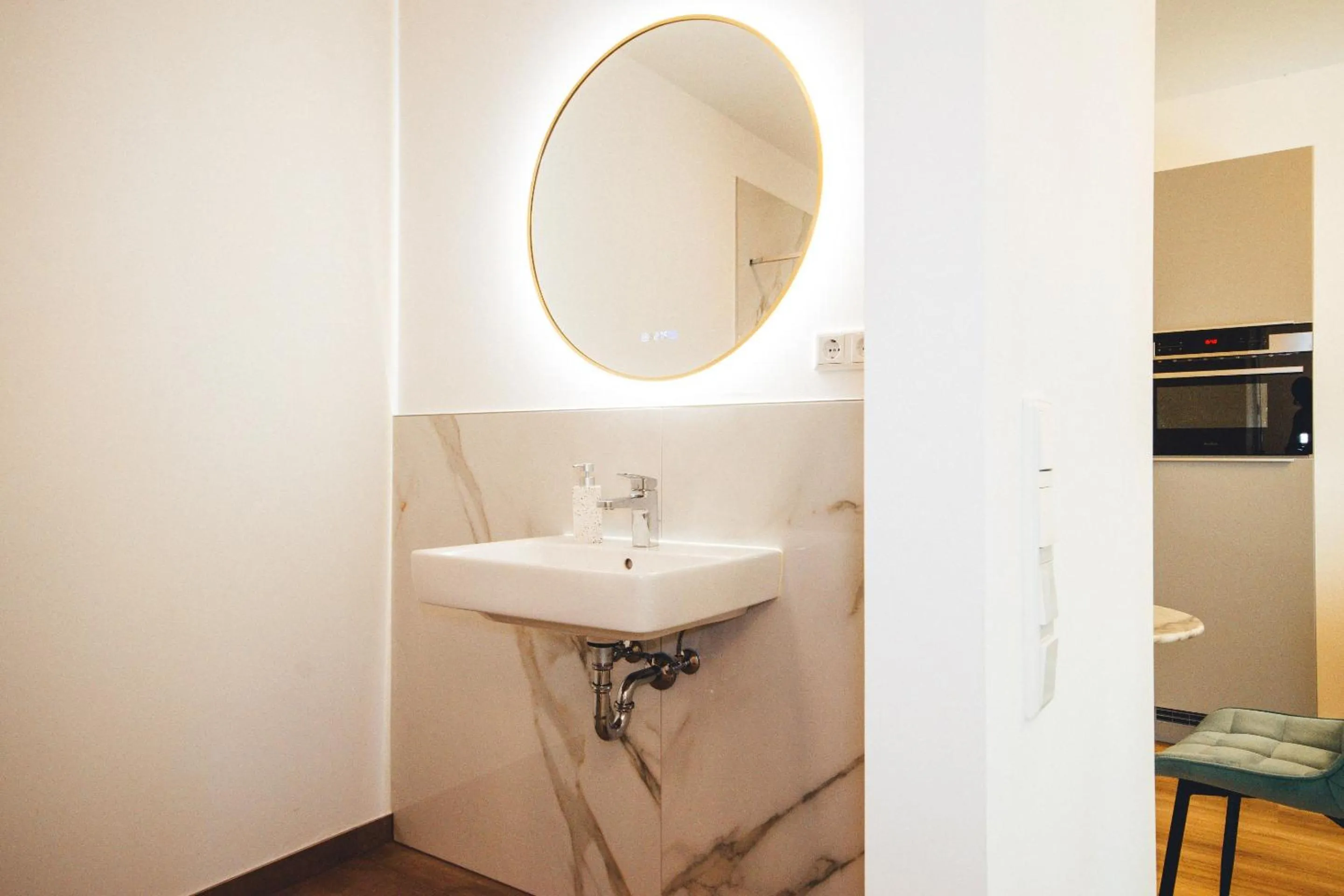 Bathroom in THE WOS Apartments