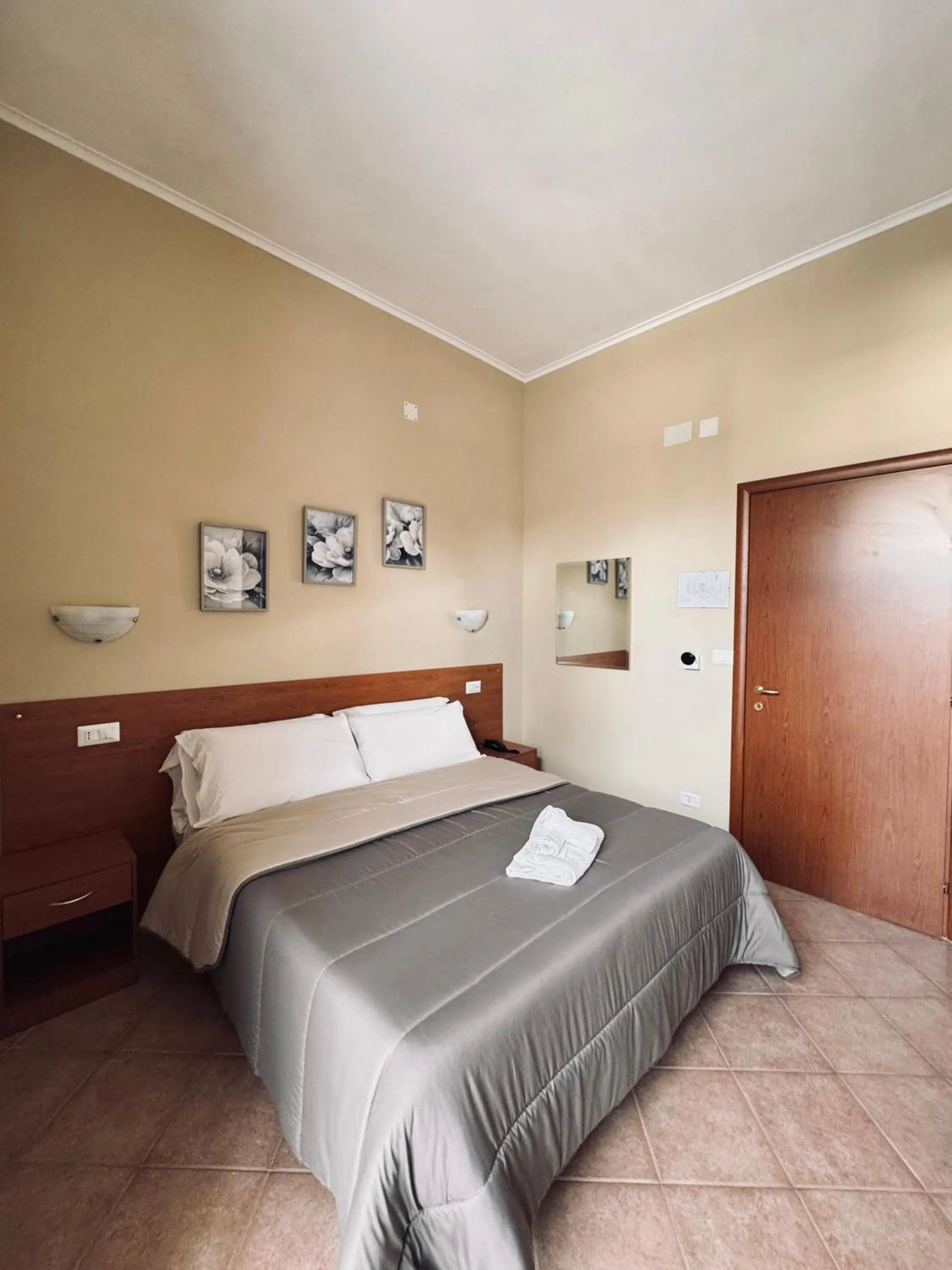 Bed in Hotel Villa Robinia