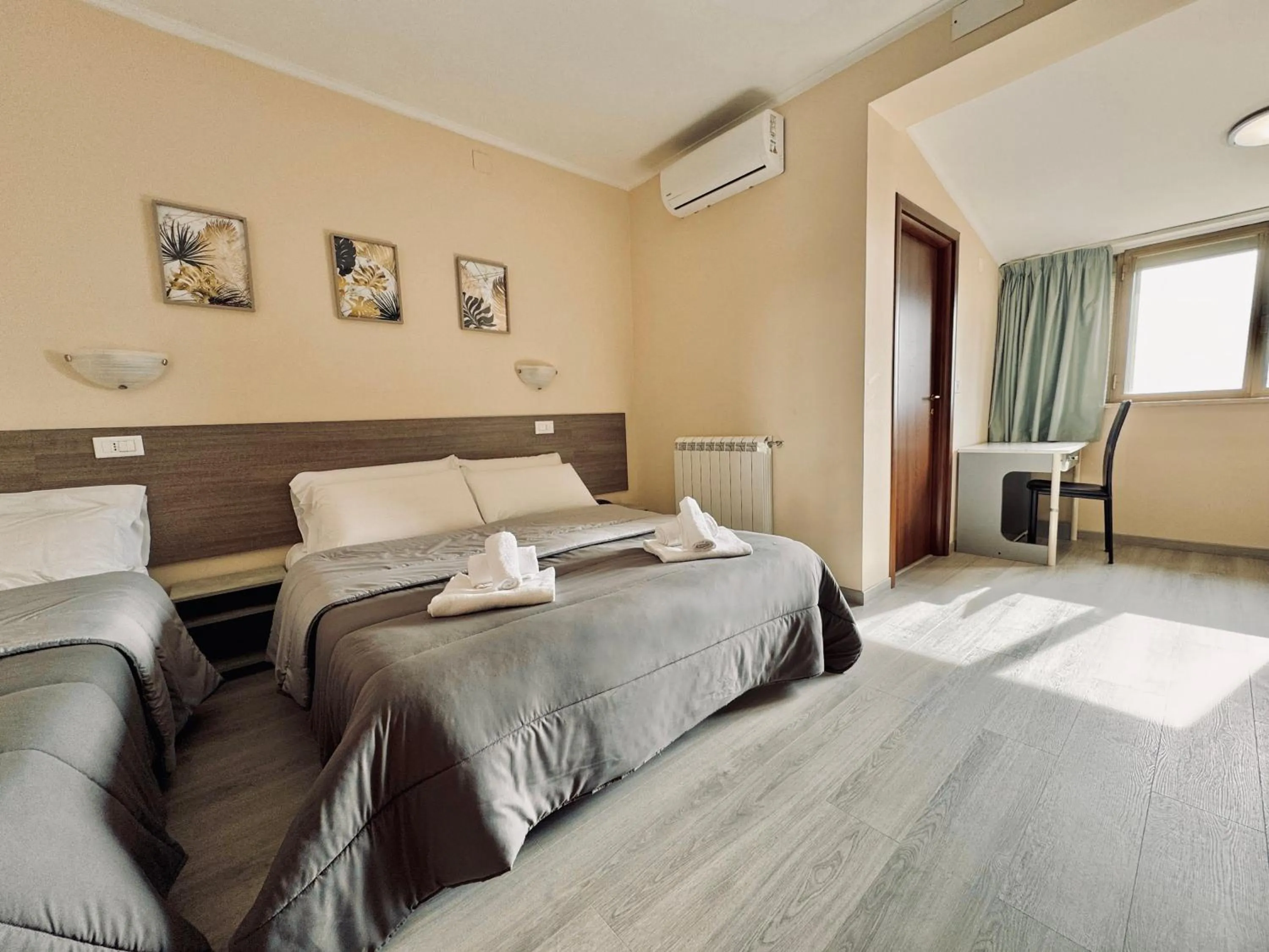 Bed in Hotel Villa Robinia