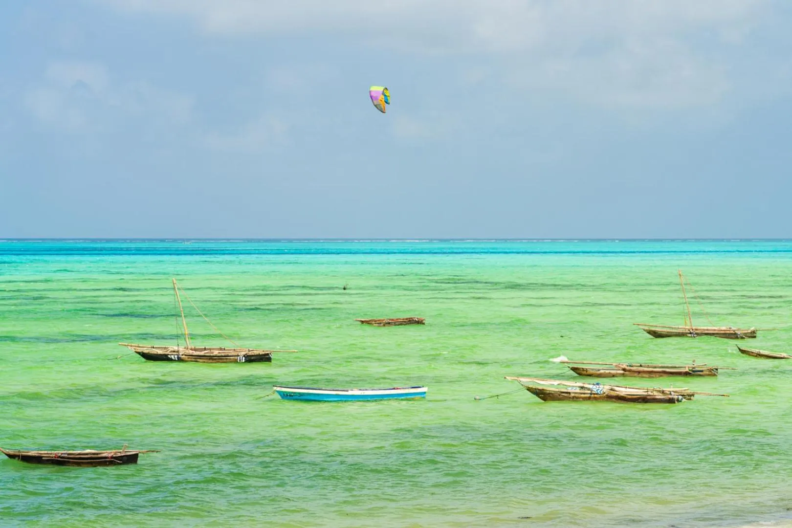 Sea view in Kipepeo Lodge Zanzibar