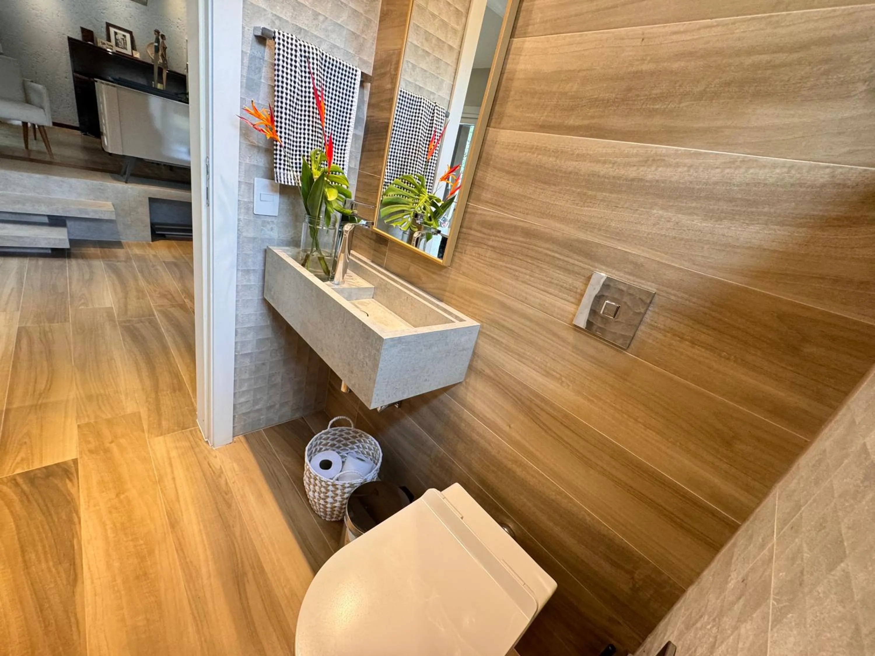 Toilet in Casa Ideal para Férias em Florianópolis