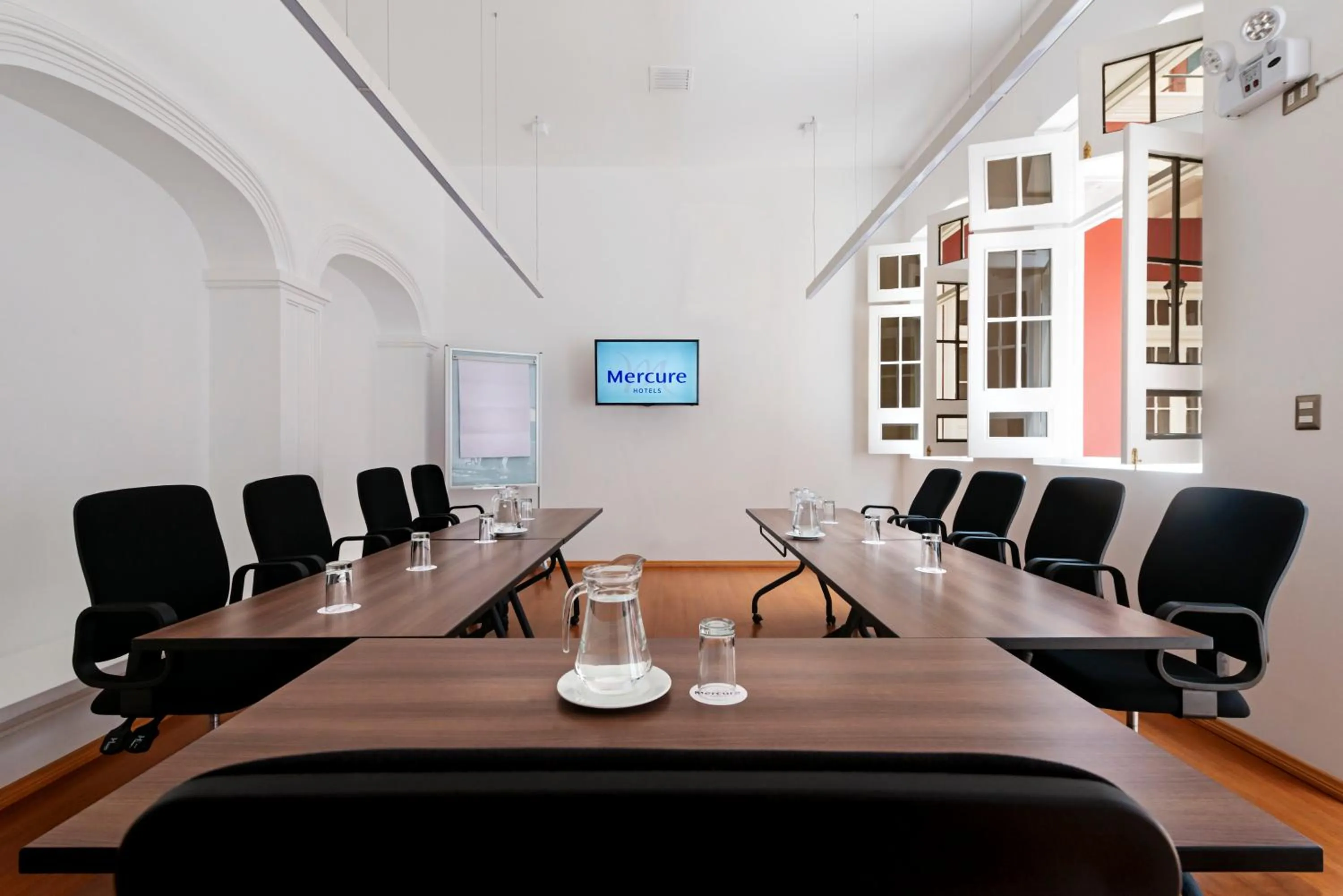 On site in Mercure Ariosto Lima