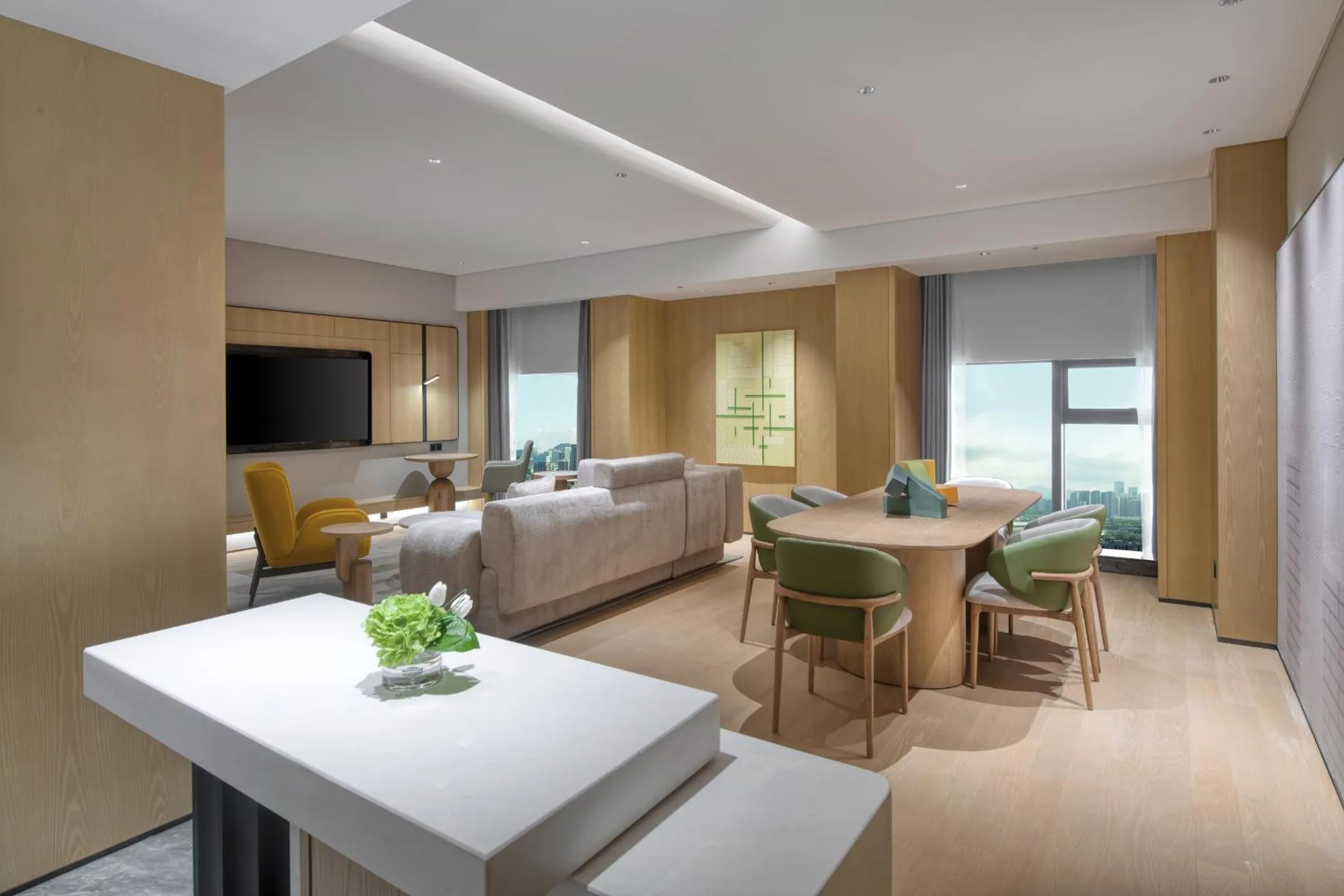 Living room in Holiday Inn Shenzhen Nanshan by IHG