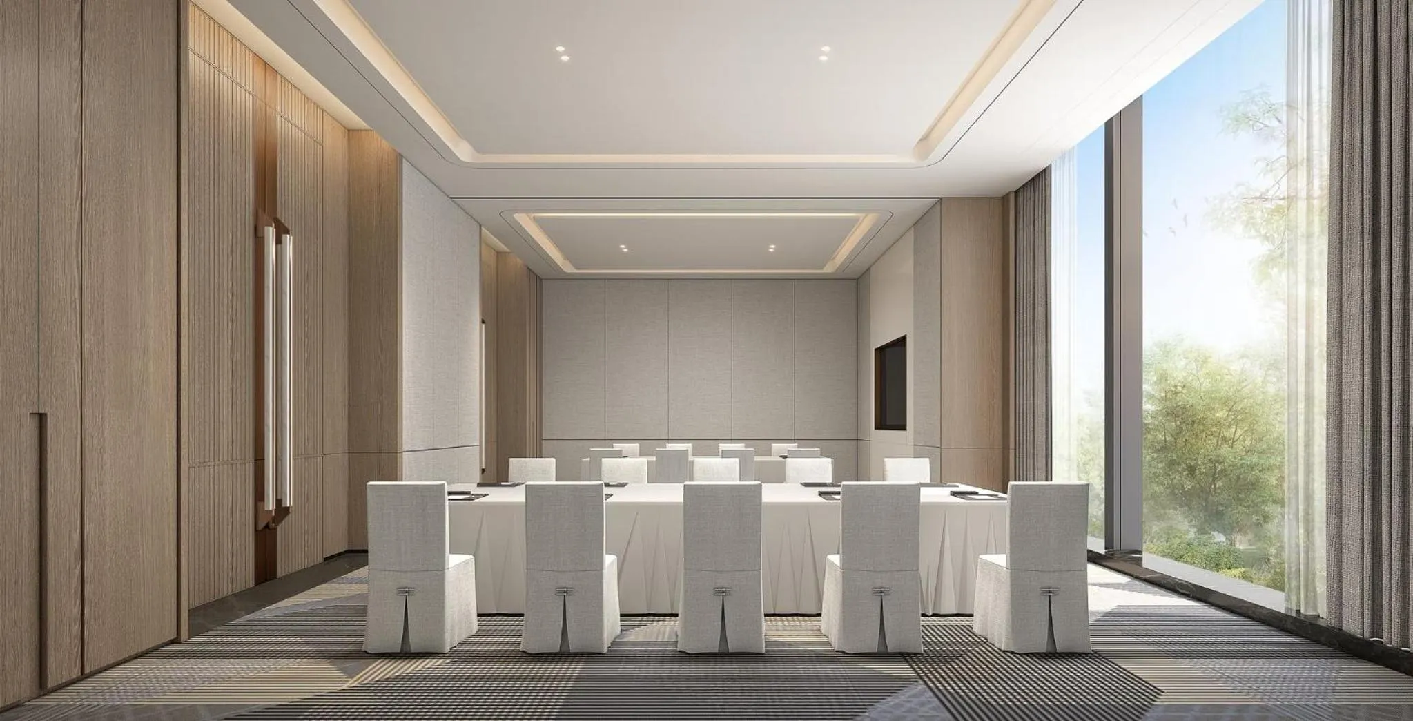 Meeting/conference room in Holiday Inn Wuhan Houguan Lake by IHG