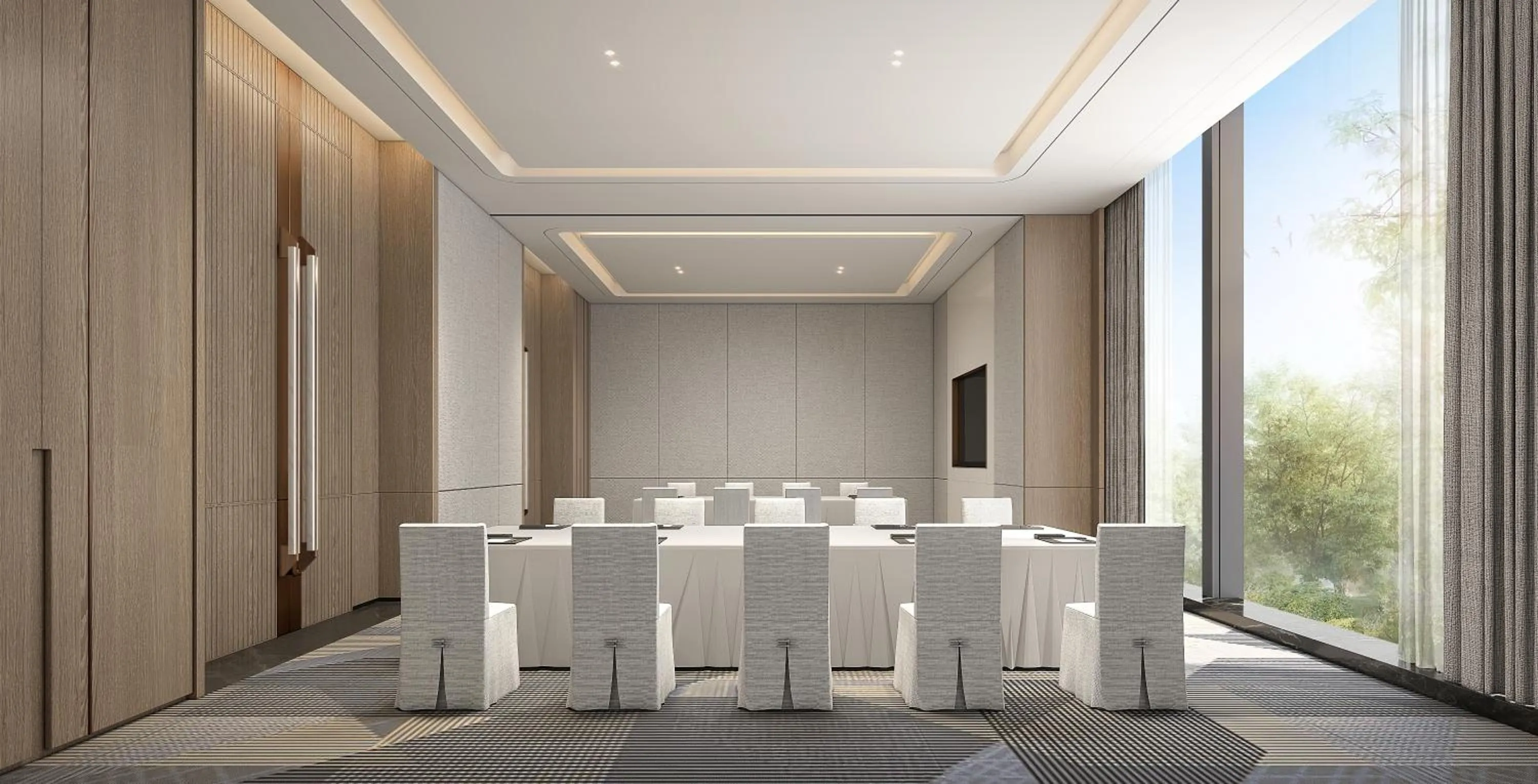 Meeting/conference room in Holiday Inn Wuhan Houguan Lake by IHG