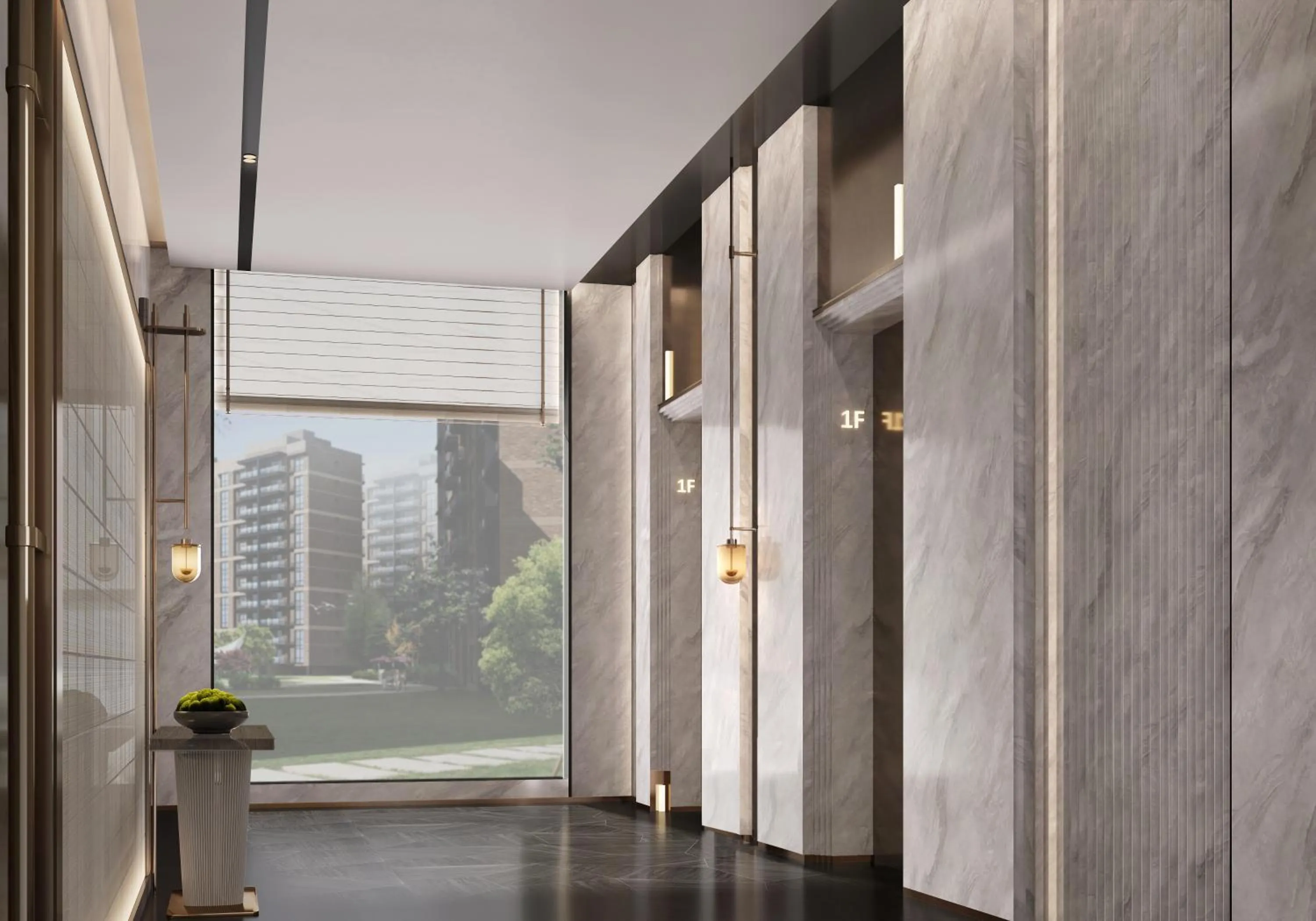 elevator in Holiday Inn Wuhan Houguan Lake by IHG