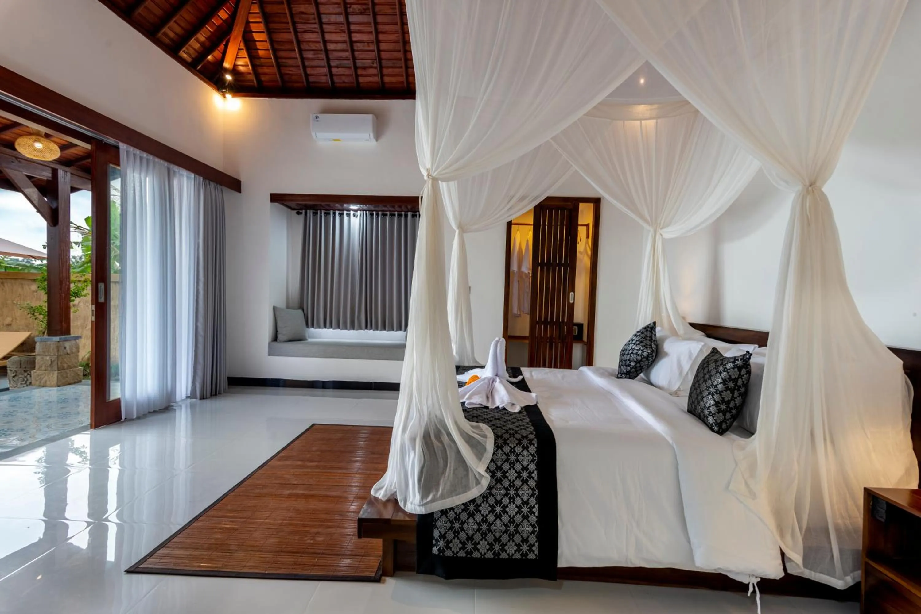 Bedroom, Bed in Umesari Villa Sebatu by Dhananjaya Hospitality