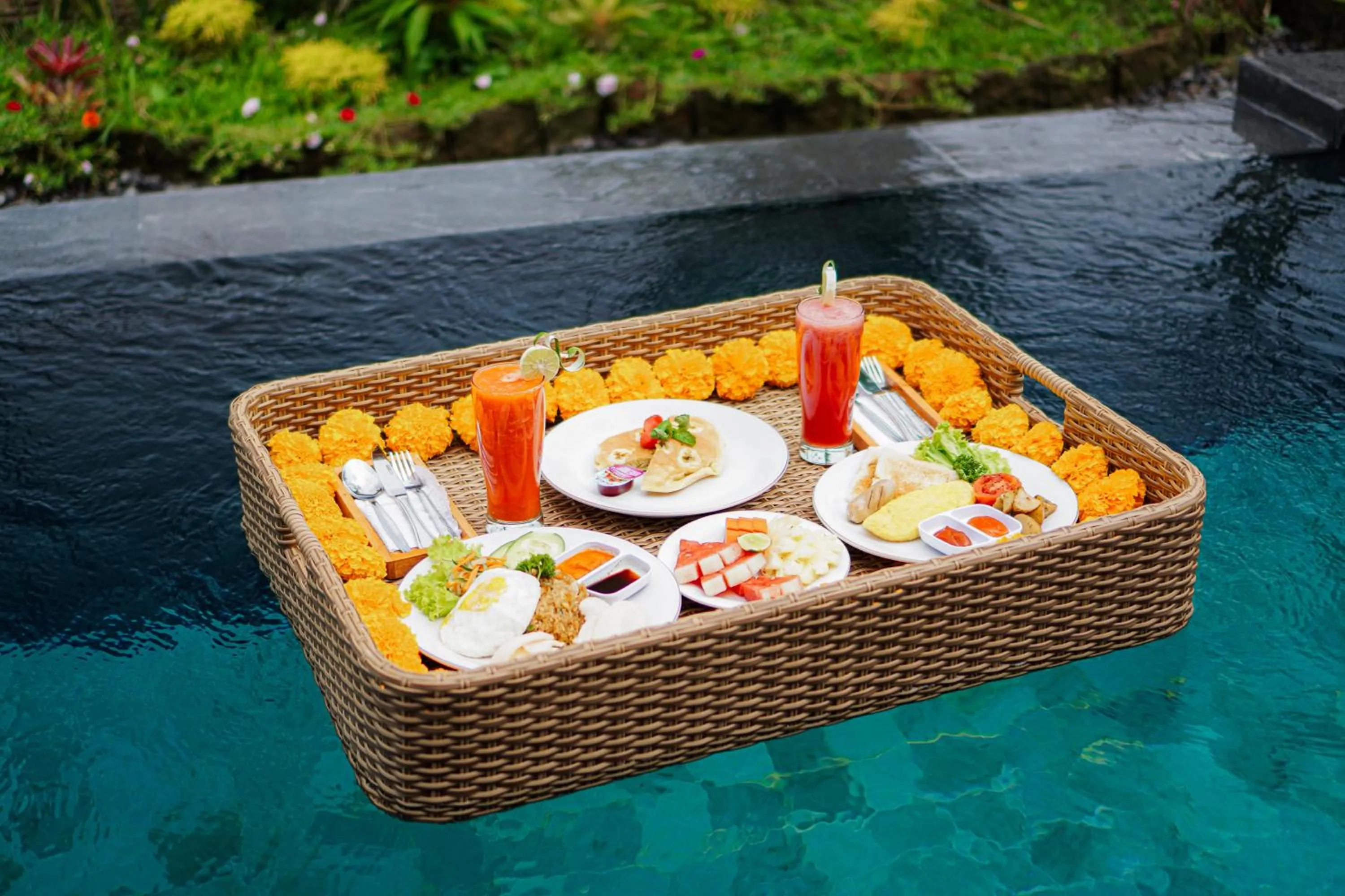 Breakfast in Umesari Villa Sebatu by Dhananjaya Hospitality