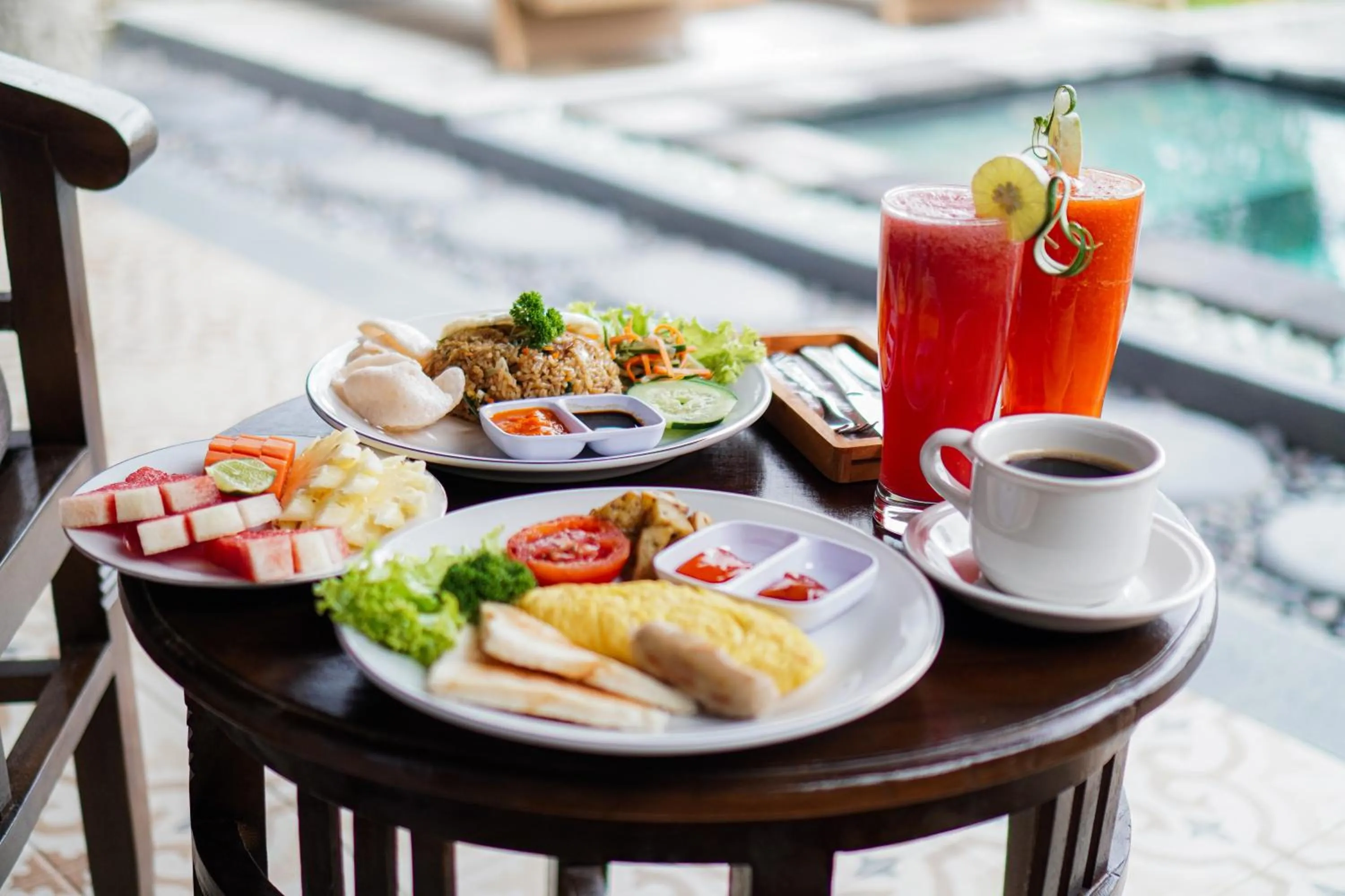 Breakfast in Umesari Villa Sebatu by Dhananjaya Hospitality