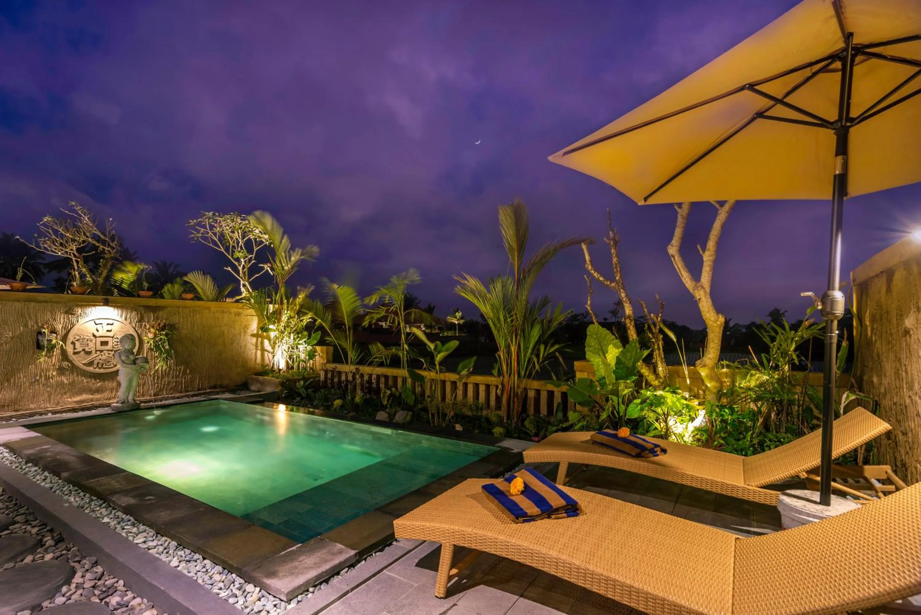 Night in Umesari Villa Sebatu by Dhananjaya Hospitality