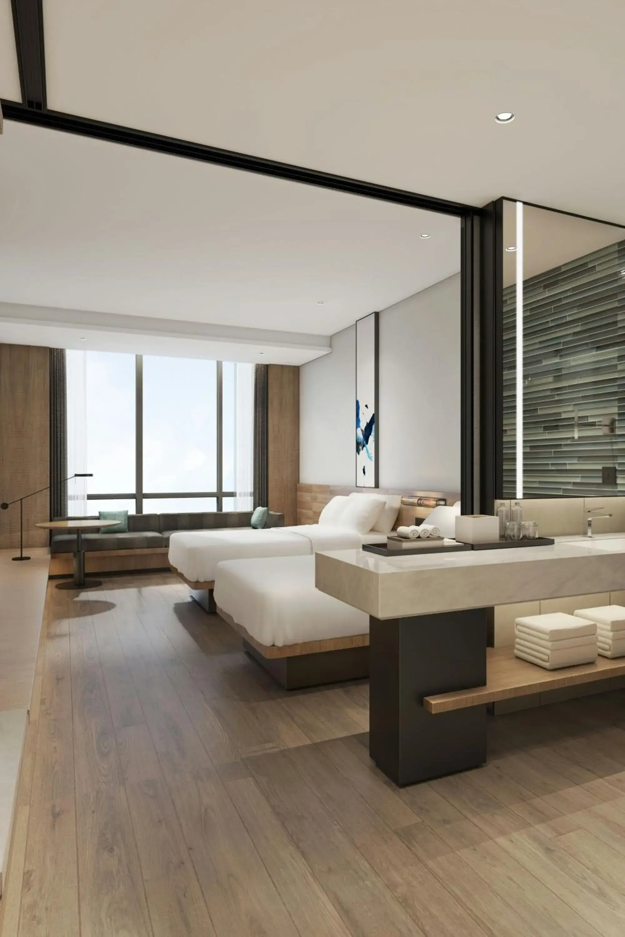 Standard Double Room in Fairfield by Marriott Zhoushan Putuo Standard Double Room in Fairfield by Marriott Zhoushan Putuo