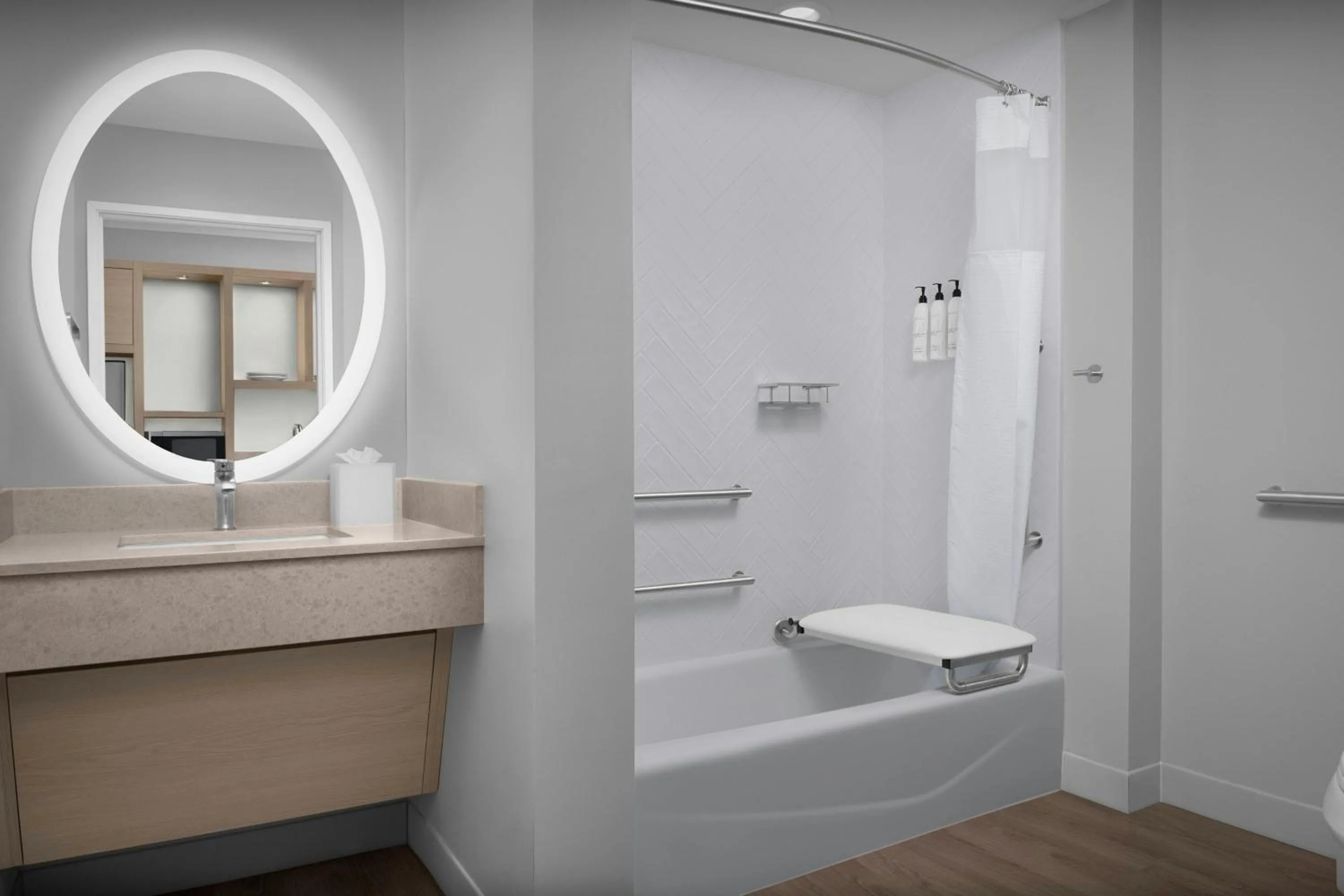 Bathroom in TownePlace Suites by Marriott Fort Myers Gulf Coast