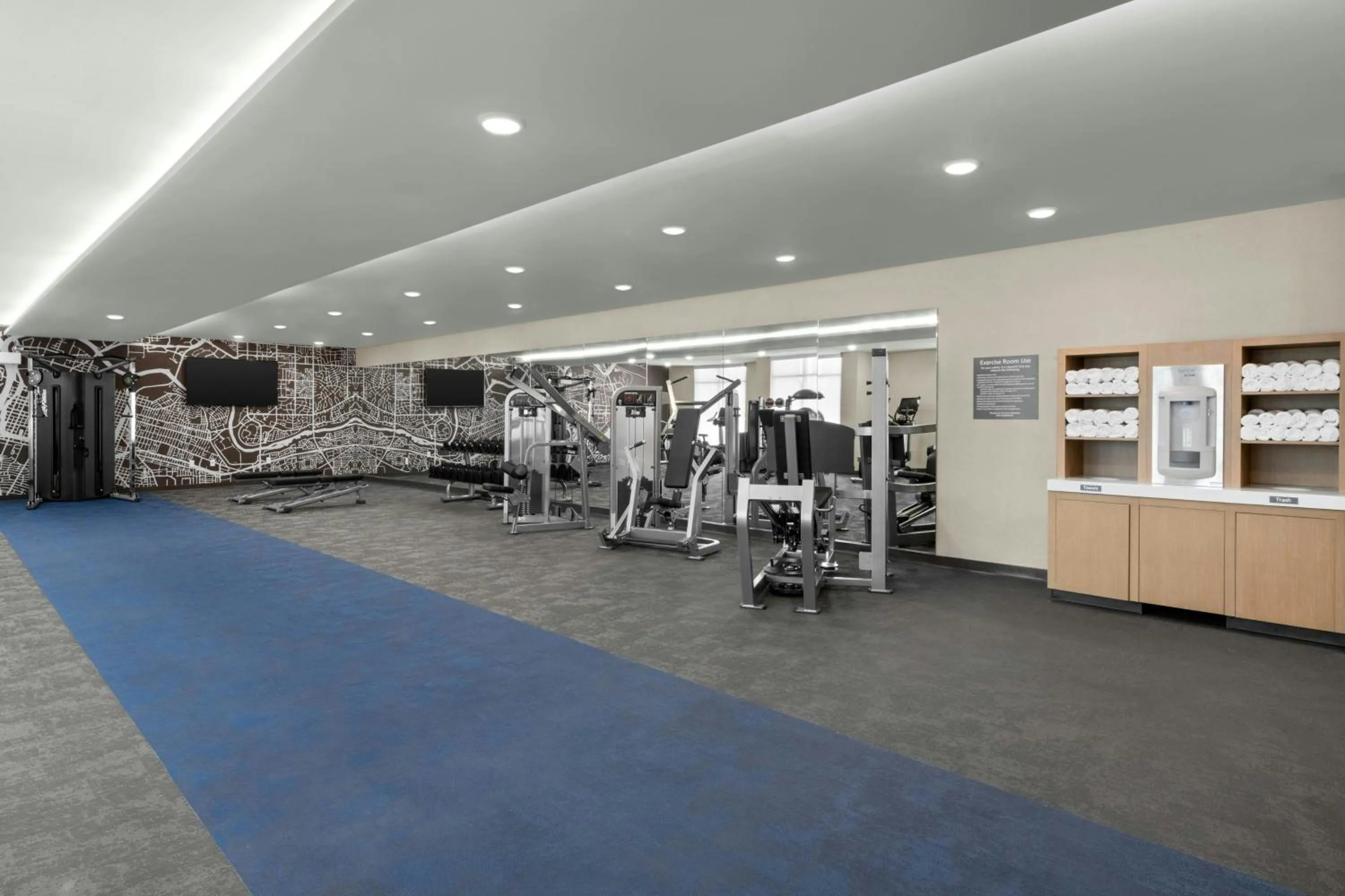 Fitness centre/facilities in Residence Inn by Marriott Sacramento Cal Expo