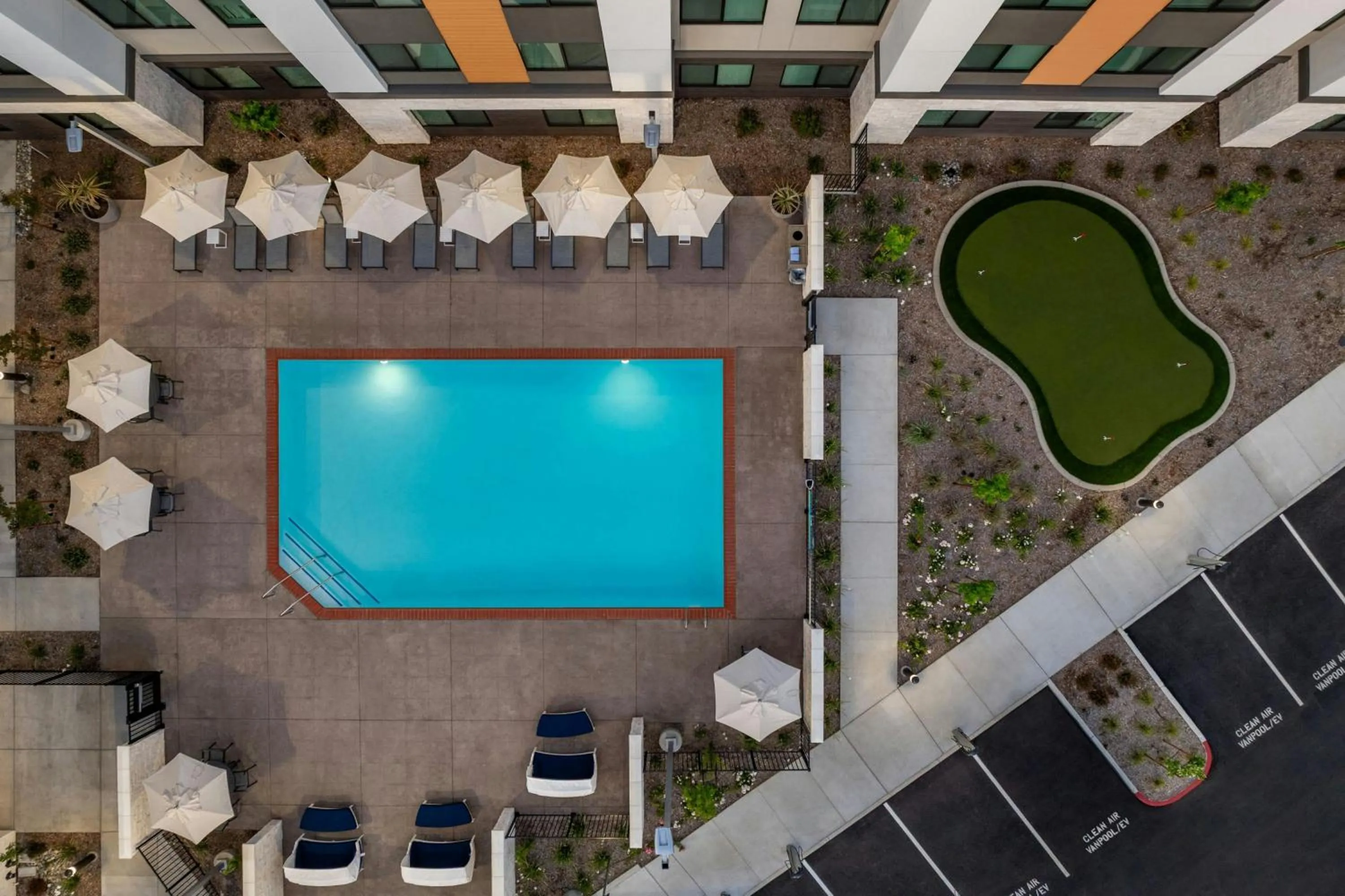 Area and facilities in Residence Inn by Marriott Sacramento Cal Expo