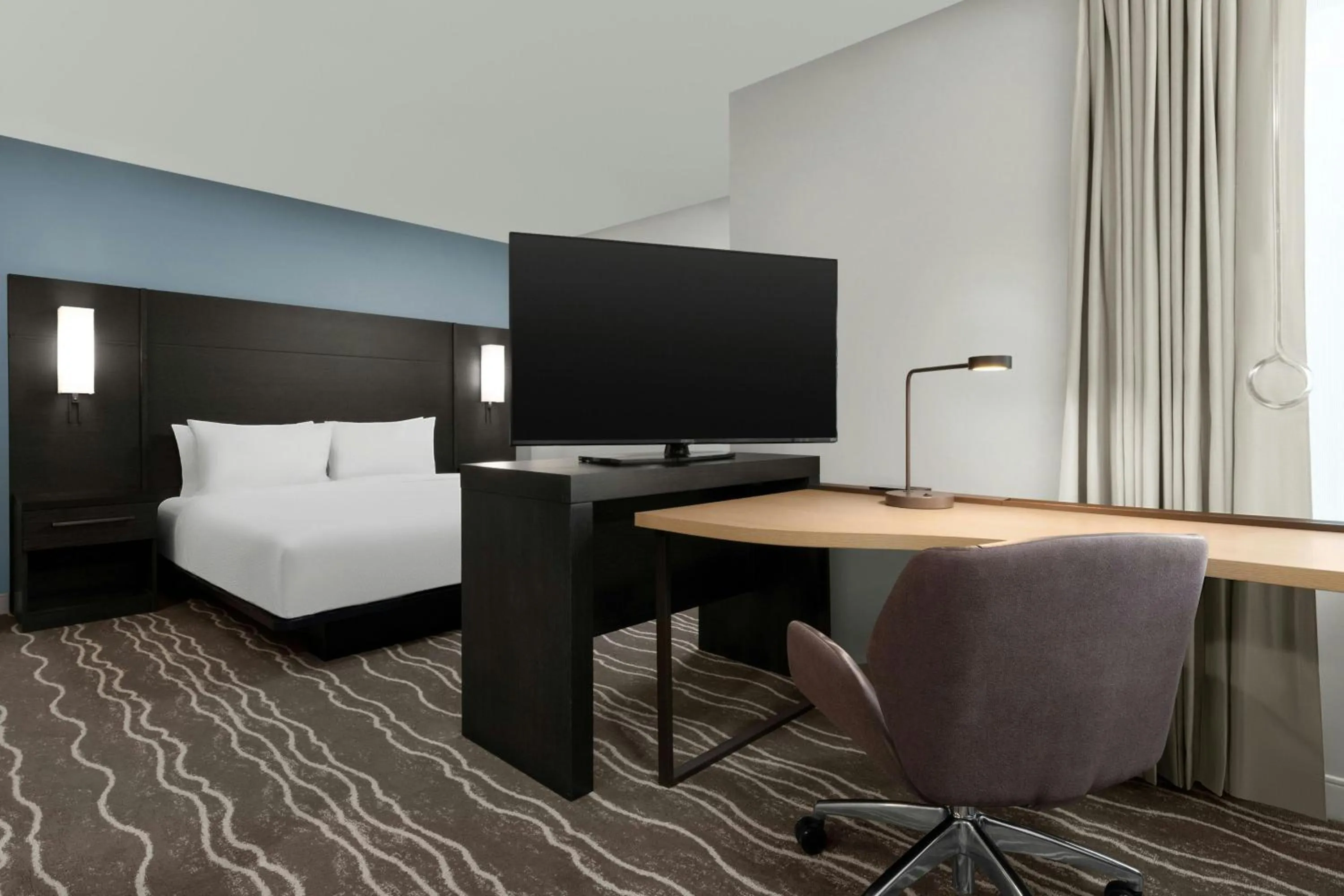 Photo of the whole room, Bed in Residence Inn by Marriott Sacramento Cal Expo